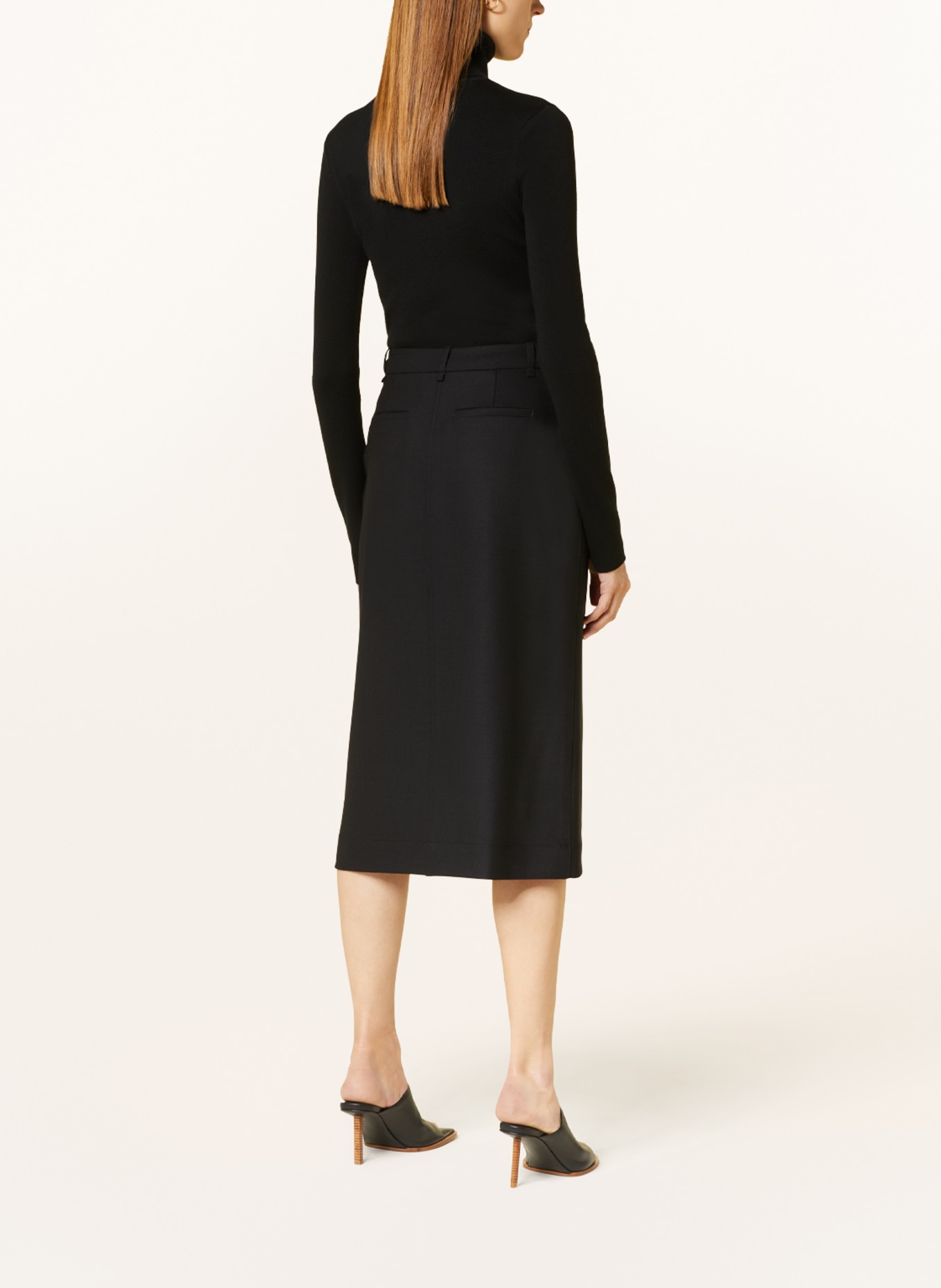 FABIANA FILIPPI Skirt, Color: BLACK (Image 3)