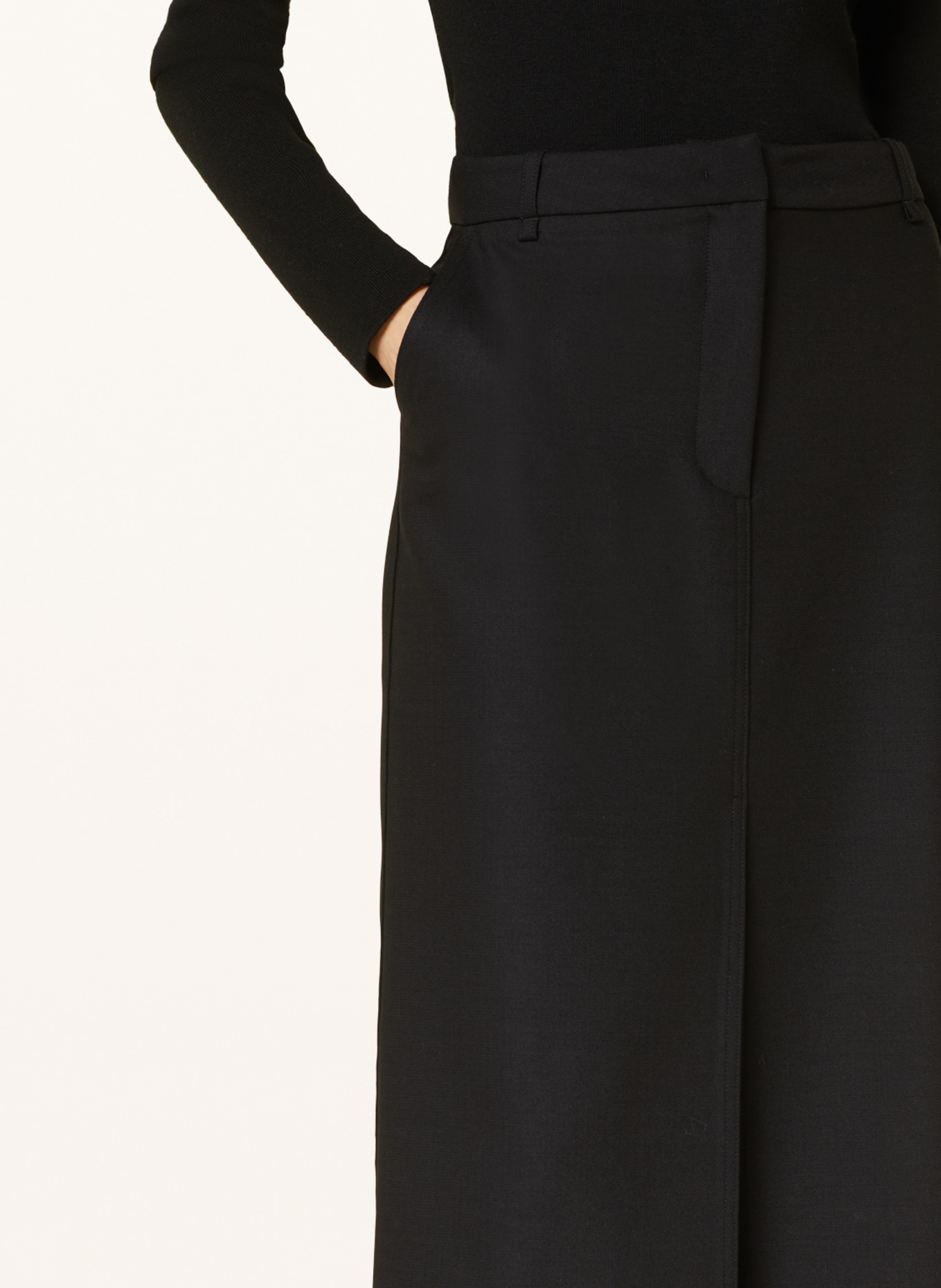 FABIANA FILIPPI Skirt, Color: BLACK (Image 4)