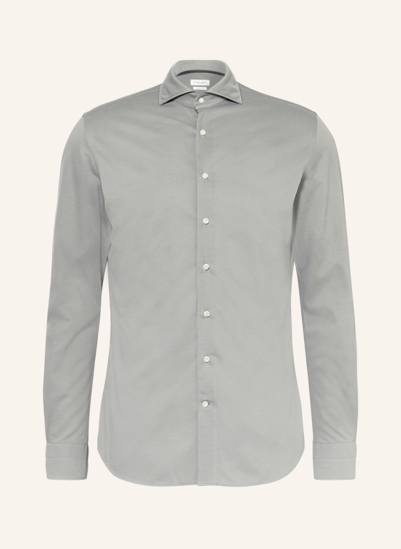 PROFUOMO Jersey shirt slim fit, Color: DARK GREEN (Image 1)