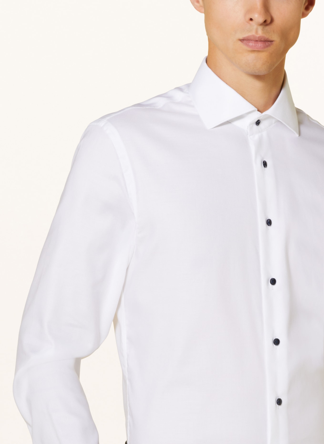 PROFUOMO Shirt slim fit, Color: WHITE (Image 4)