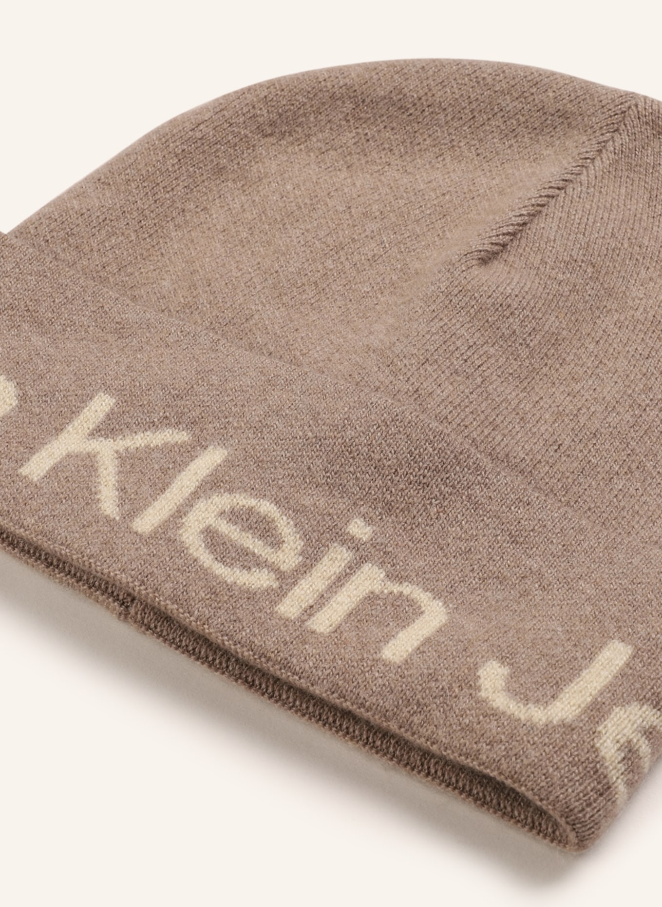 Calvin Klein Jeans Beanie, Color: TAUPE (Image 2)