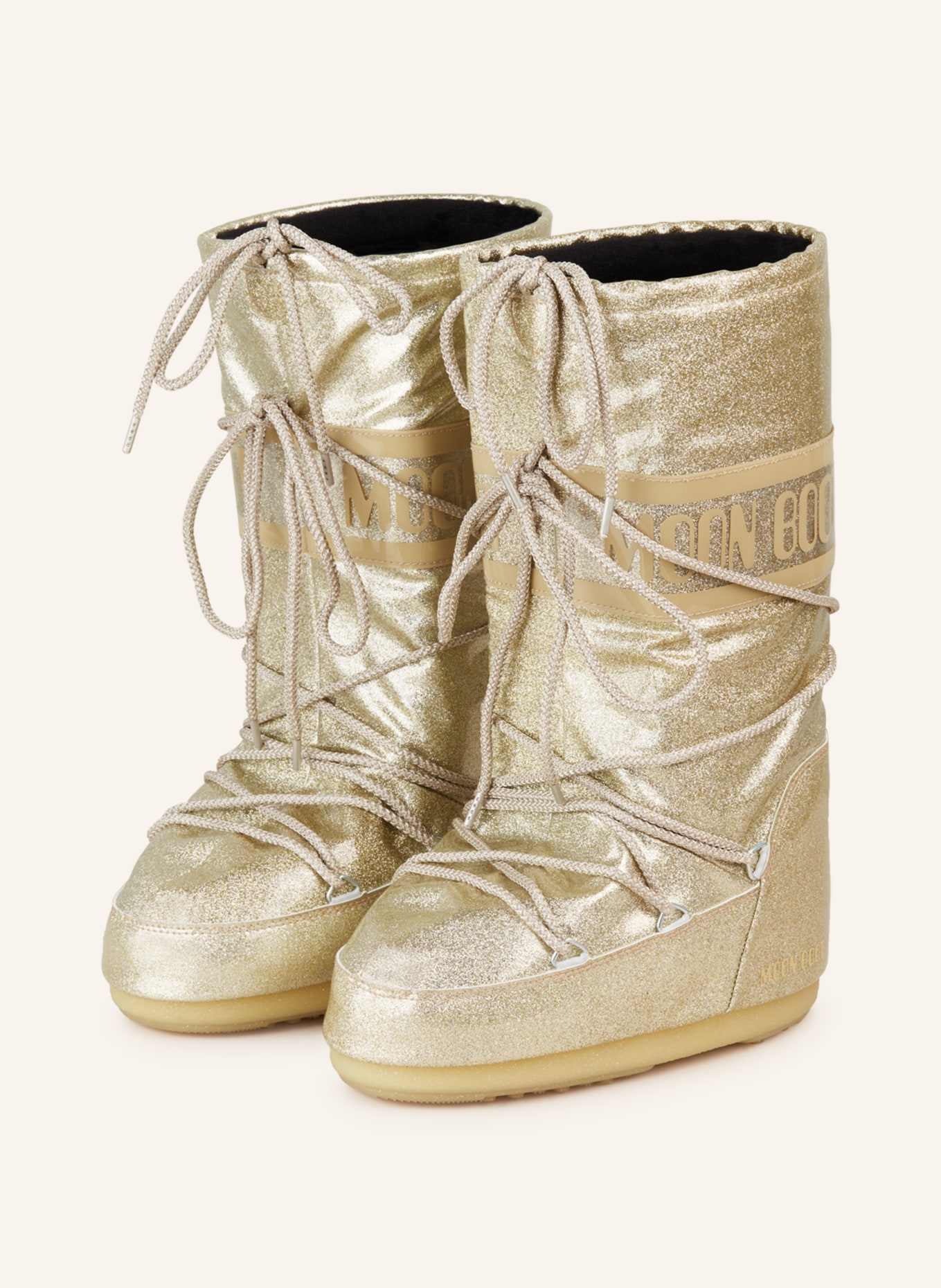 MOON BOOT Moon Boots ICON GLITTER, Farbe: GOLD (Bild 1)