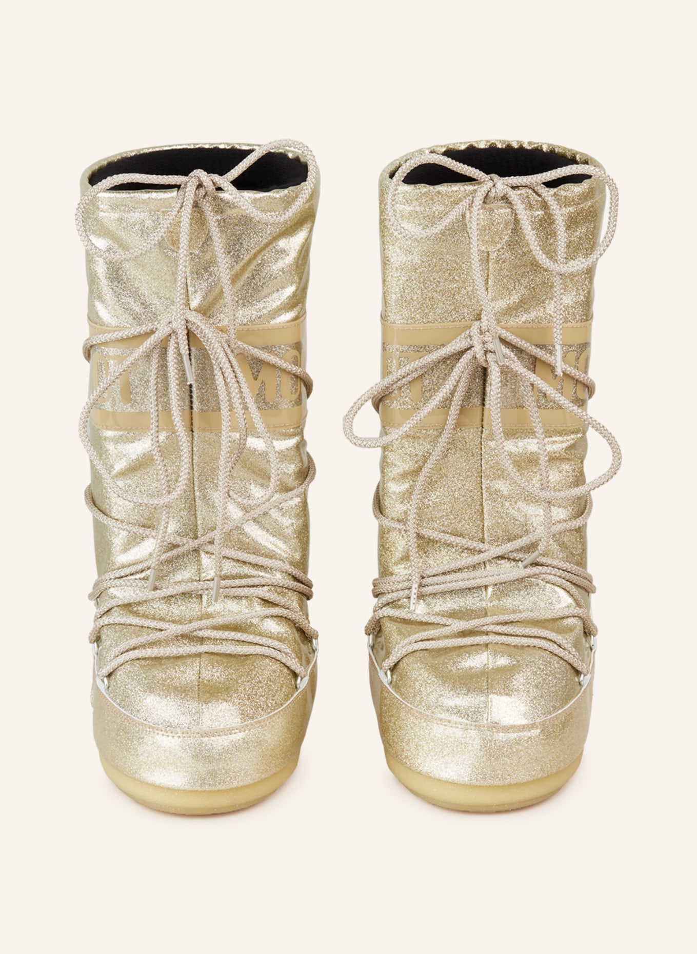 MOON BOOT Moon Boots ICON GLITTER, Kolor: ZŁOTY (Obrazek 3)