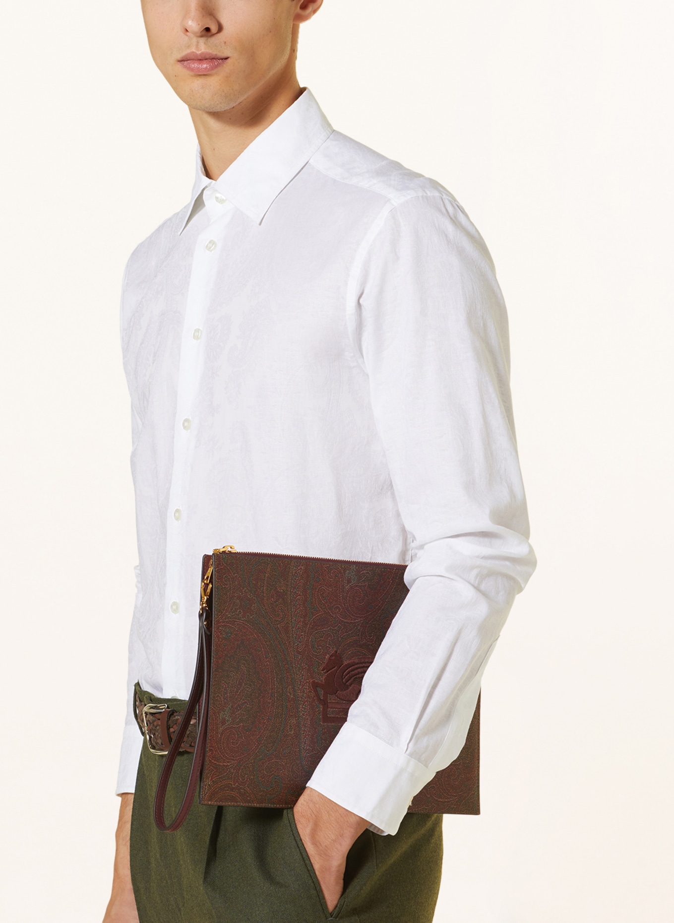 ETRO Shirt regular fit, Color: WHITE (Image 4)