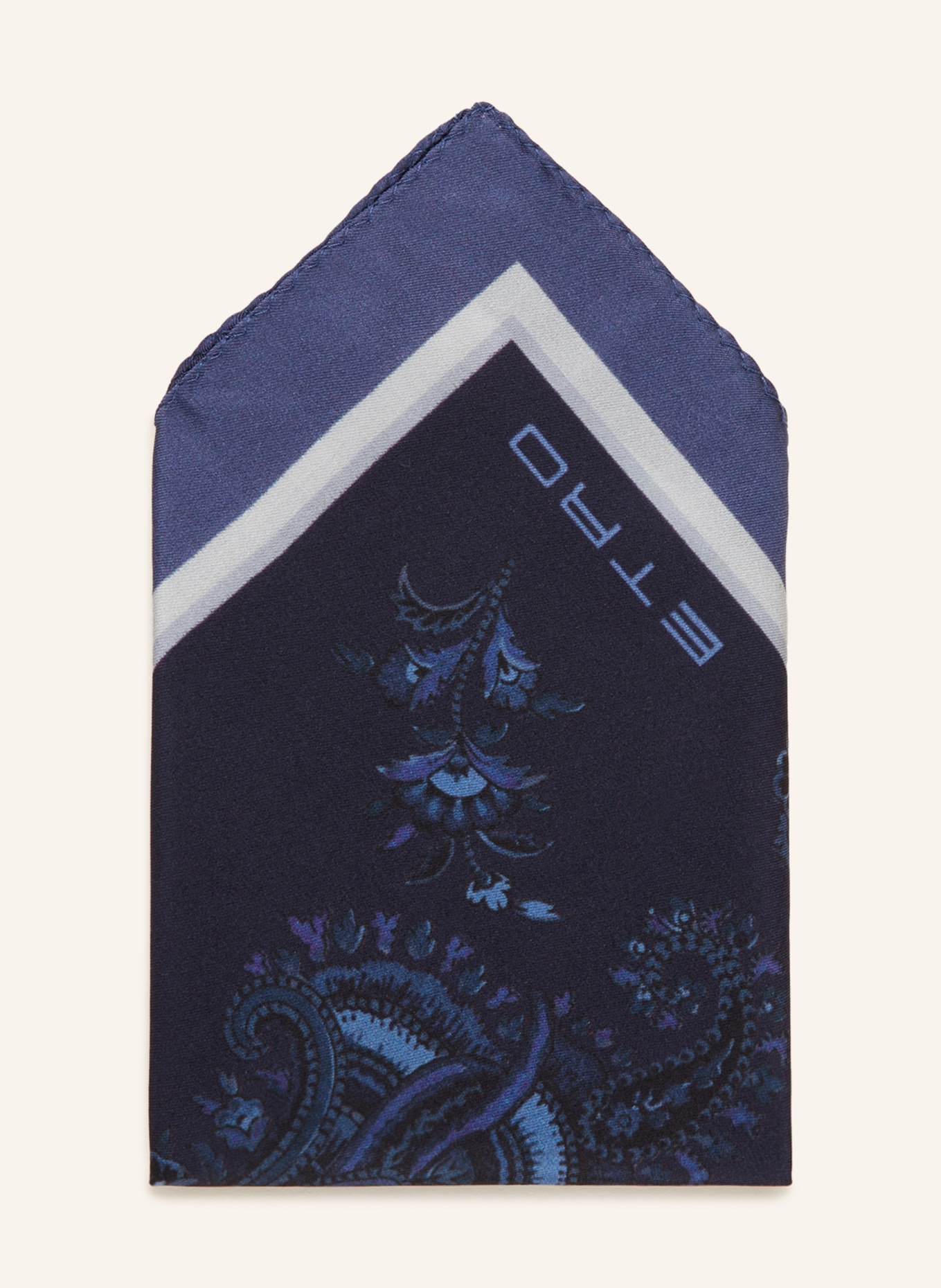 ETRO Pocket square, Color: BLUE/ DARK BLUE (Image 1)
