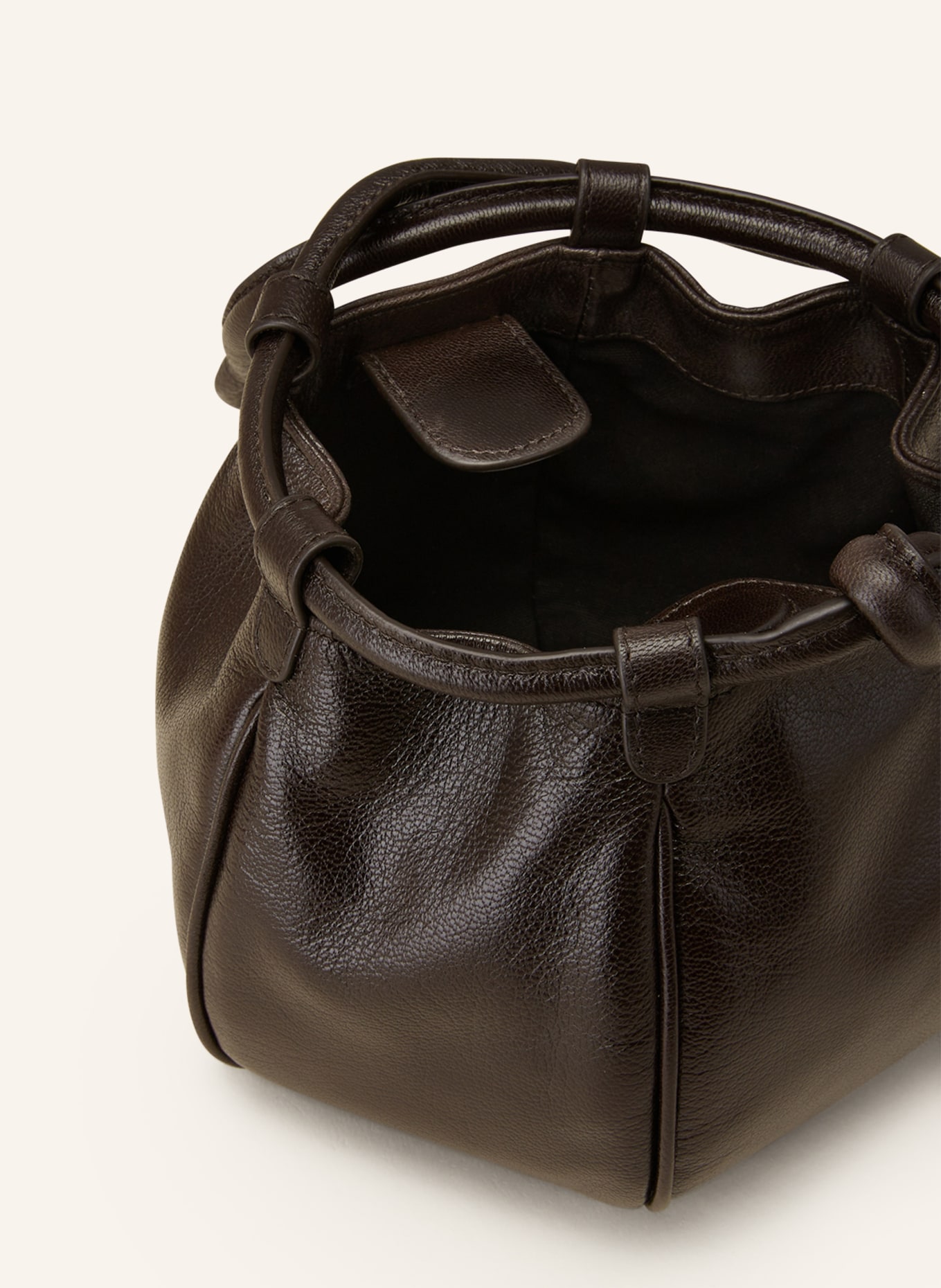 HEREU Pouch bag GLOBUL MINI, Color: BLACK (Image 3)
