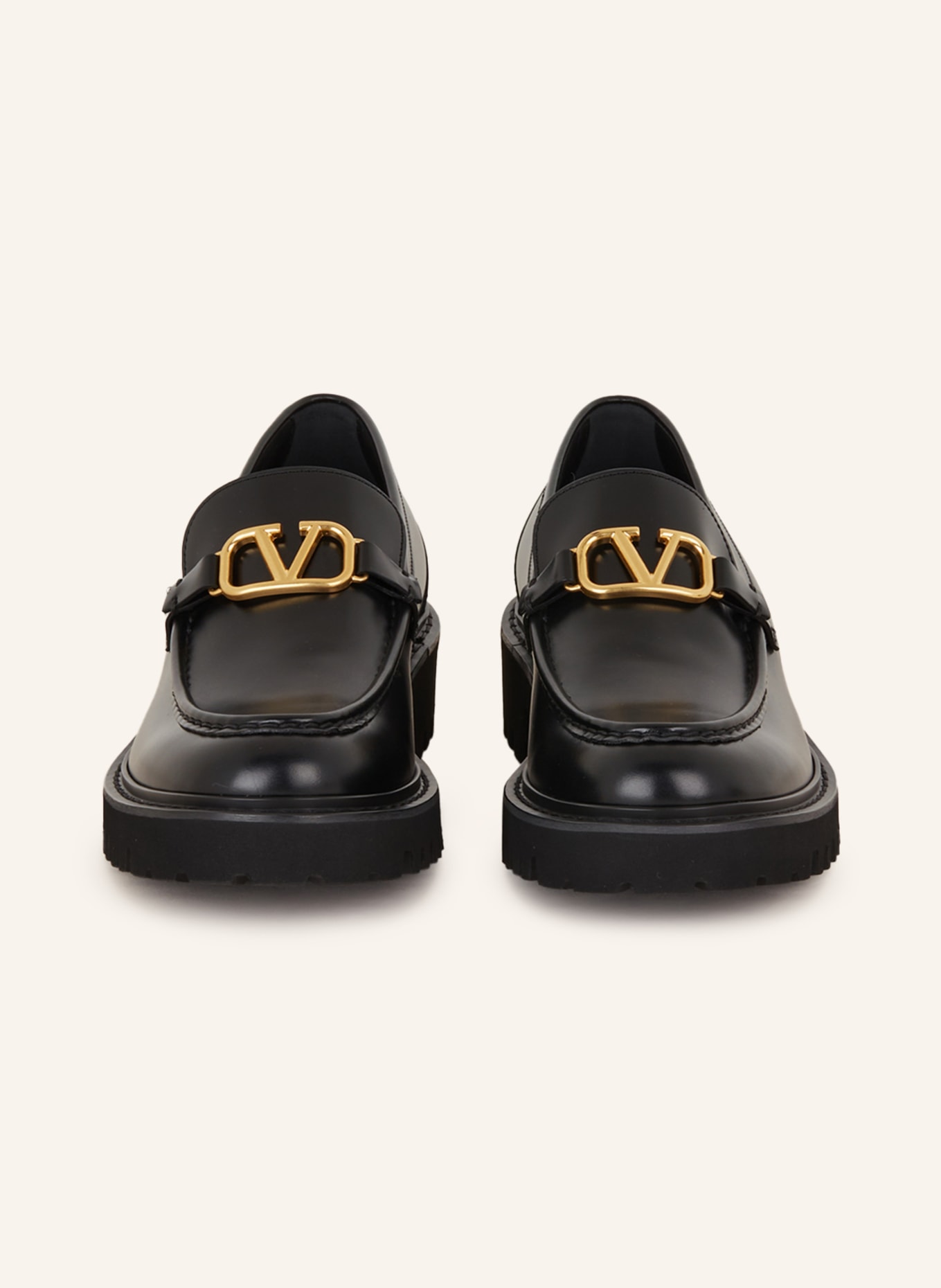 VALENTINO GARAVANI Loafers VLOGO SIGNATURE, Color: BLACK (Image 3)