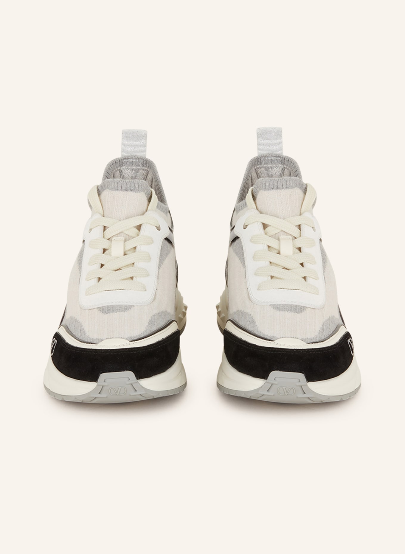 VALENTINO GARAVANI Sneakers READY GO RUNNER, Color: WHITE/ GRAY/ BLACK (Image 3)