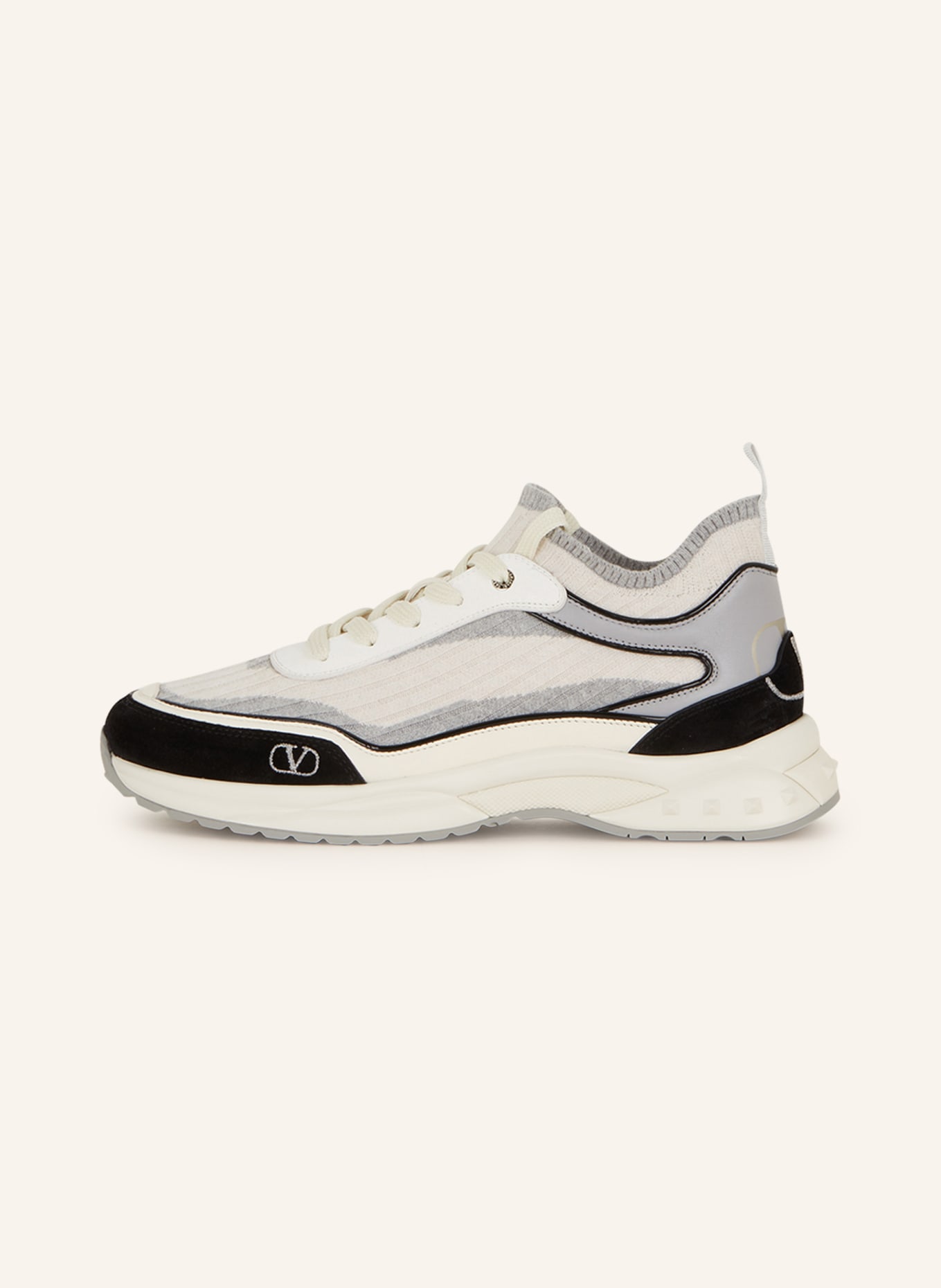 VALENTINO GARAVANI Sneakers READY GO RUNNER, Color: WHITE/ GRAY/ BLACK (Image 4)