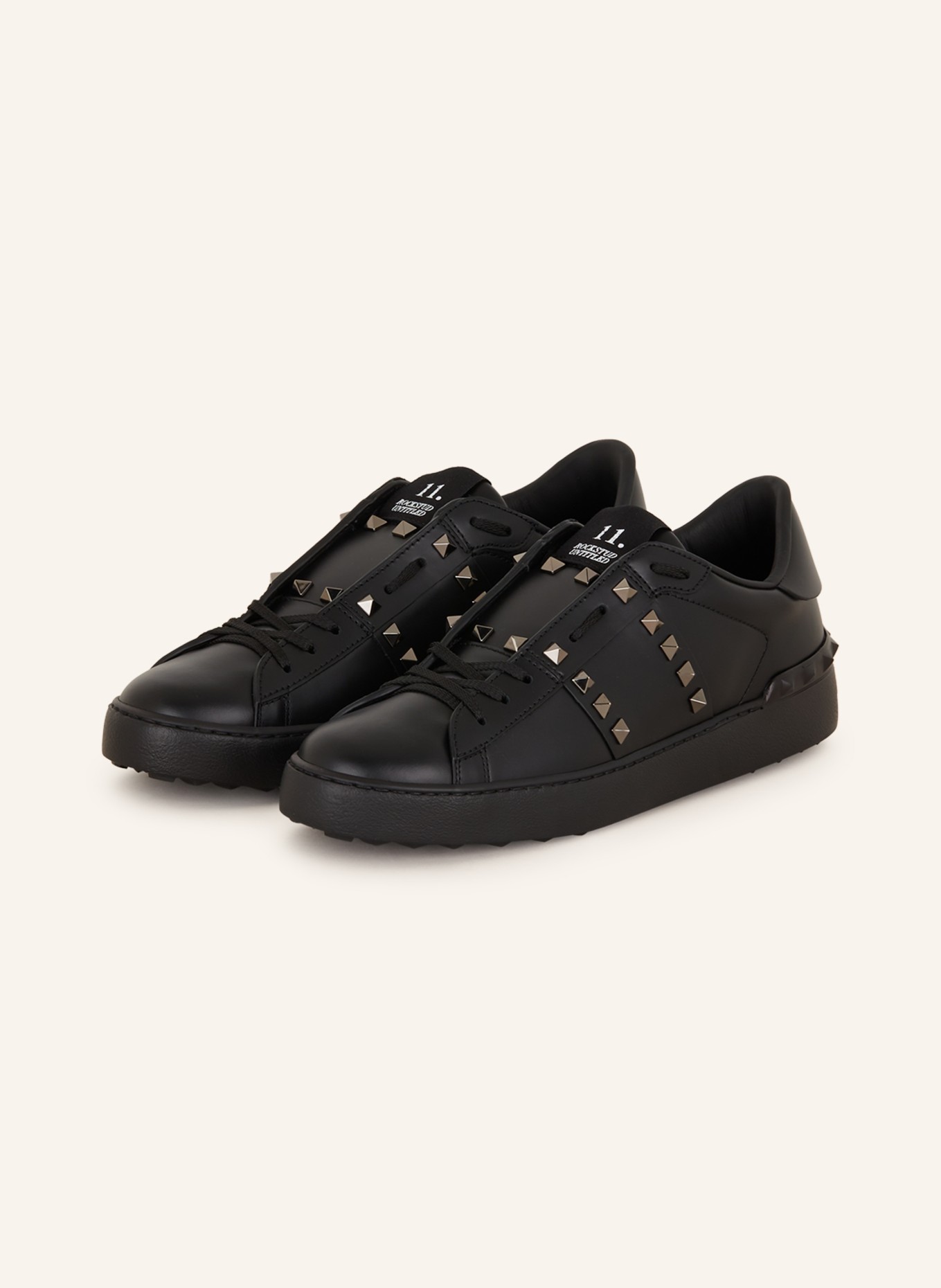 VALENTINO GARAVANI Sneakers ROCKSTUD UNTITLED, Color: BLACK (Image 1)