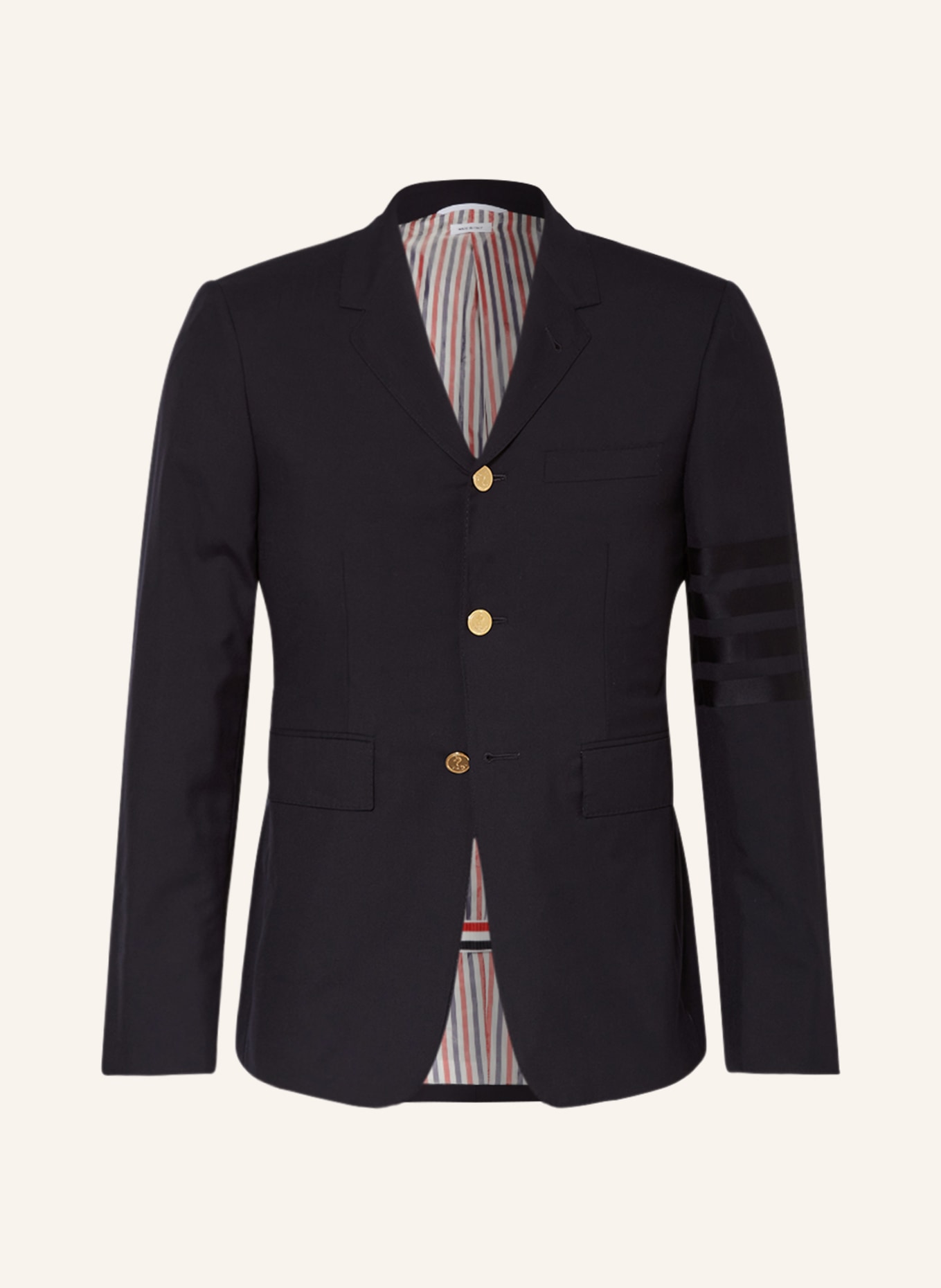 THOM BROWNE. Tailored jacket extra slim fit, Color: 420 DARK BLUE (Image 1)