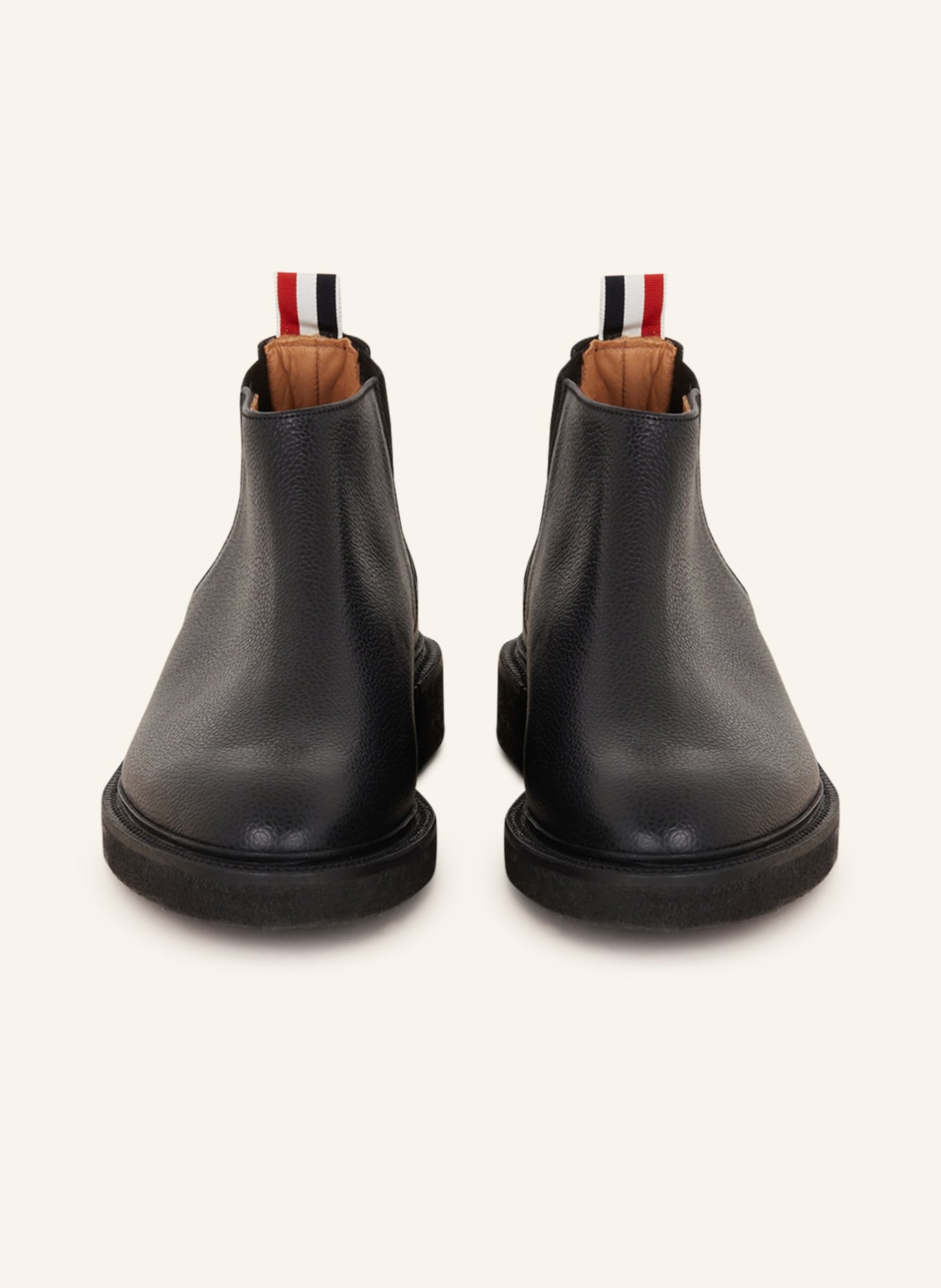 THOM BROWNE. Chelsea boots, Color: BLACK (Image 3)