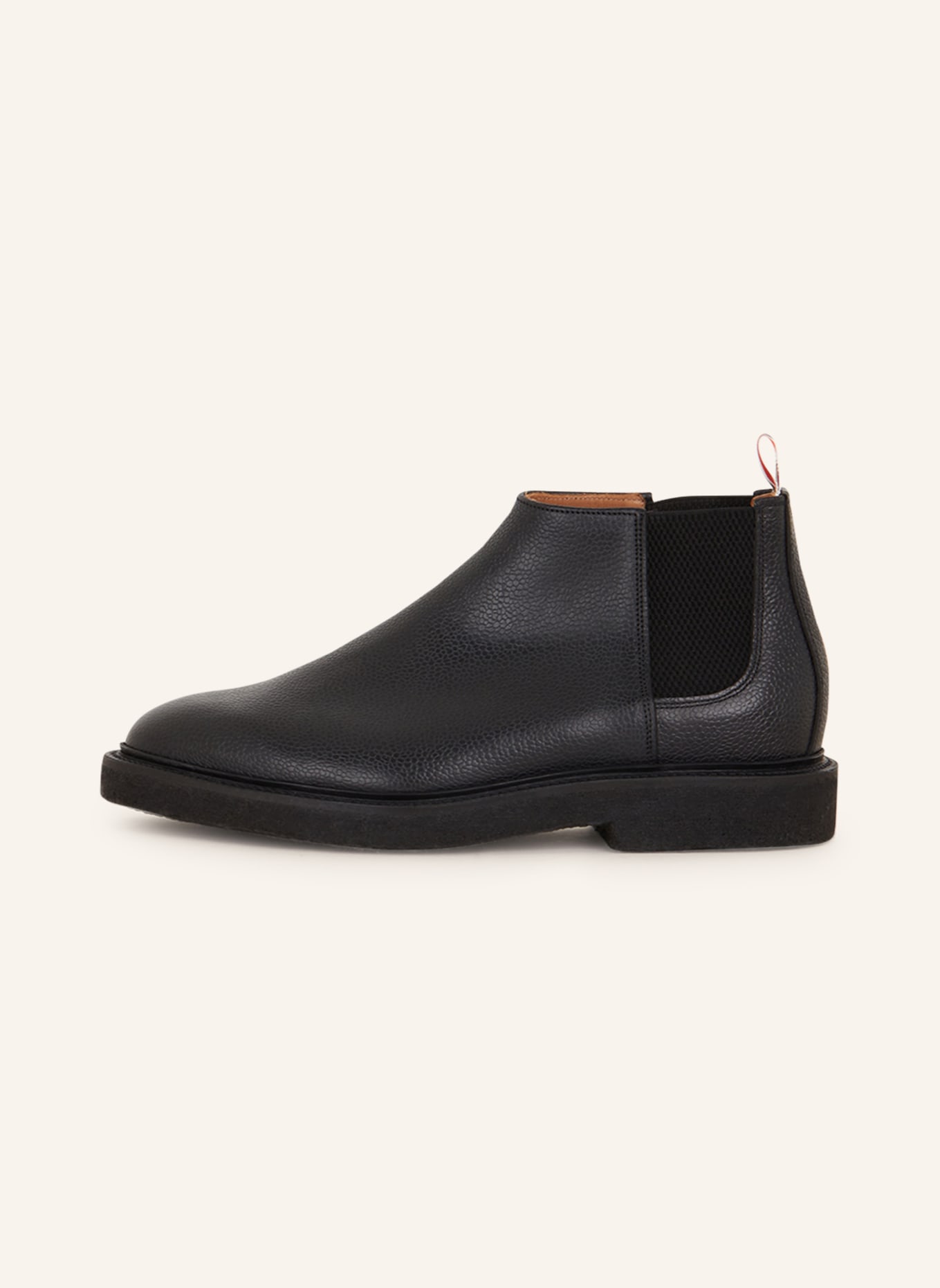THOM BROWNE. Chelsea boots, Color: BLACK (Image 4)