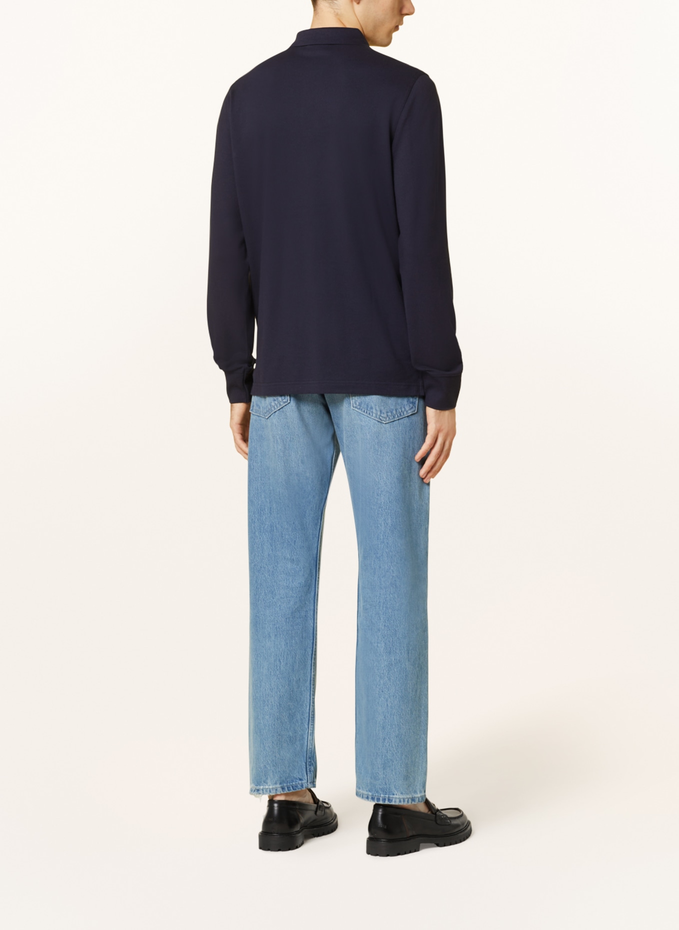 GANT Piqué-Poloshirt Regular Fit, Farbe: DUNKELBLAU (Bild 3)