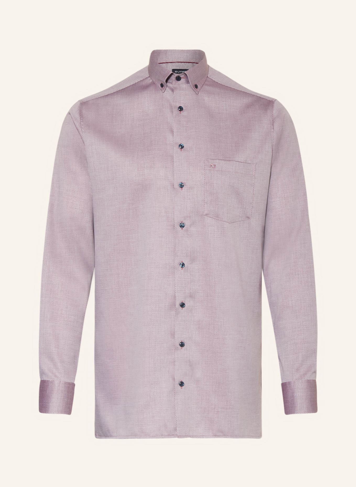 OLYMP Koszula luxor modern fit, Kolor: CIEMNOCZERWONY/ JASNOCZERWONY (Obrazek 1)