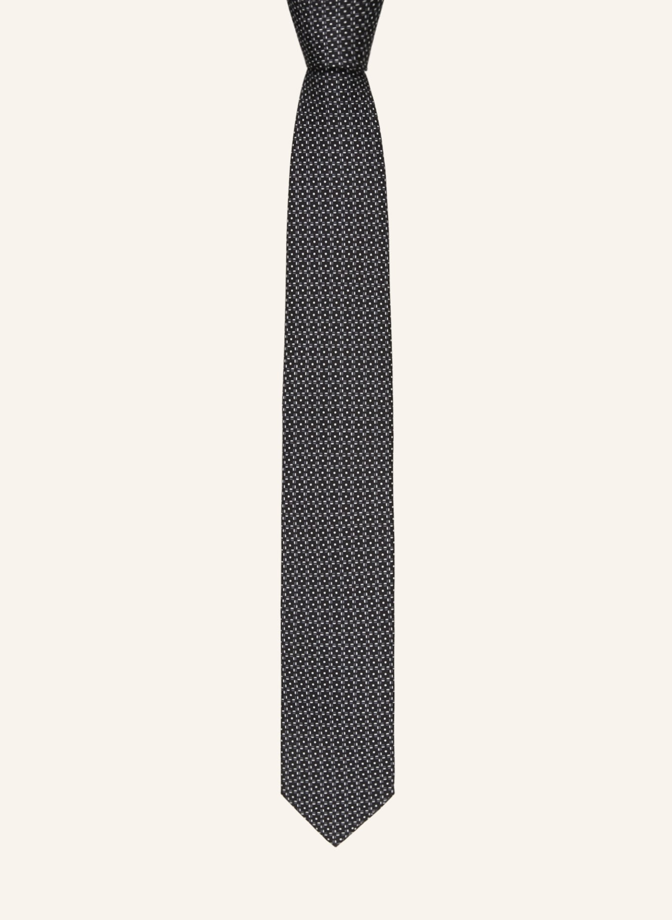 Krawatte in schwarz OLYMP
