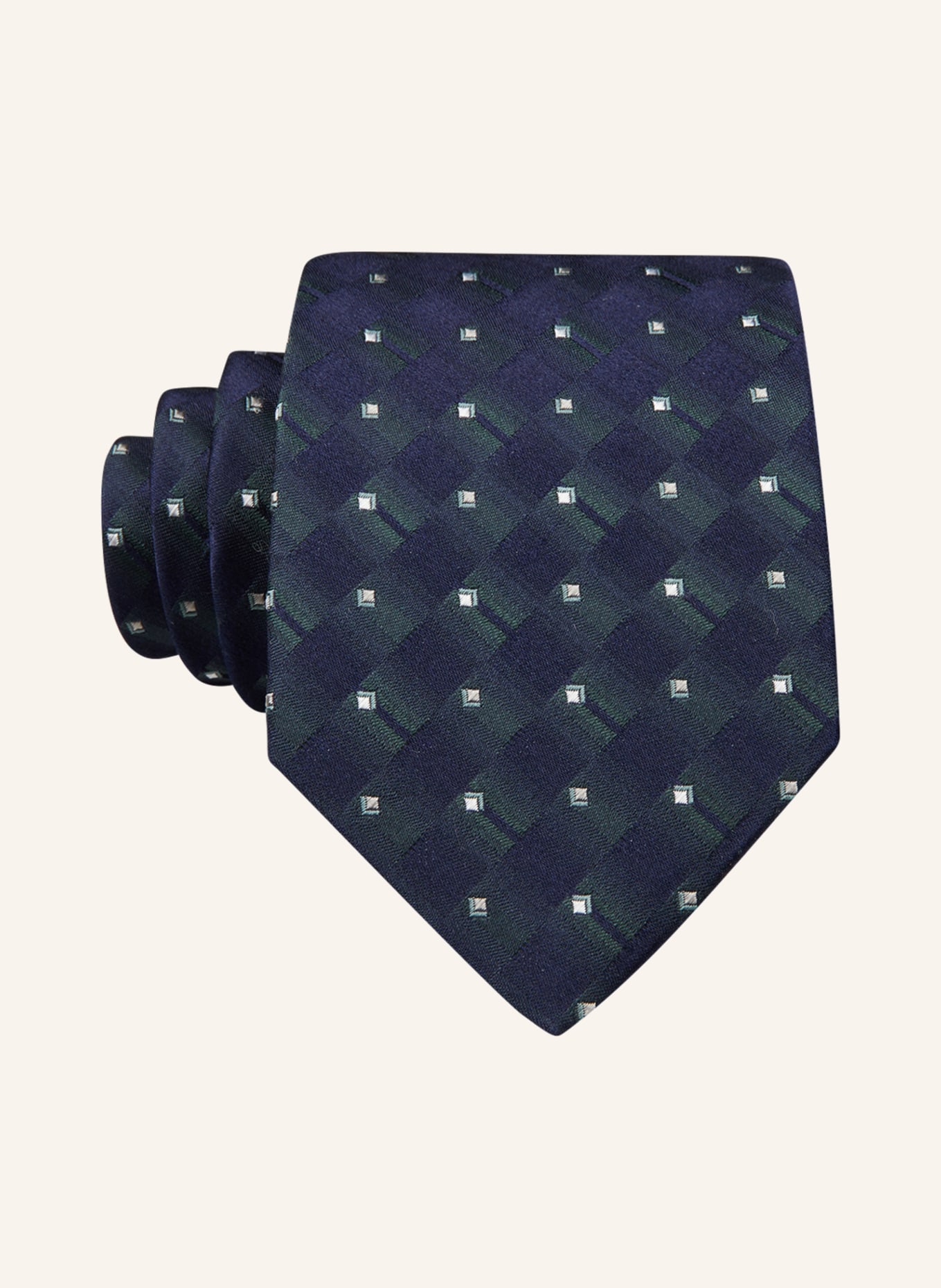 OLYMP Krawatte, Farbe: GRÜN/ BLAU (Bild 1)