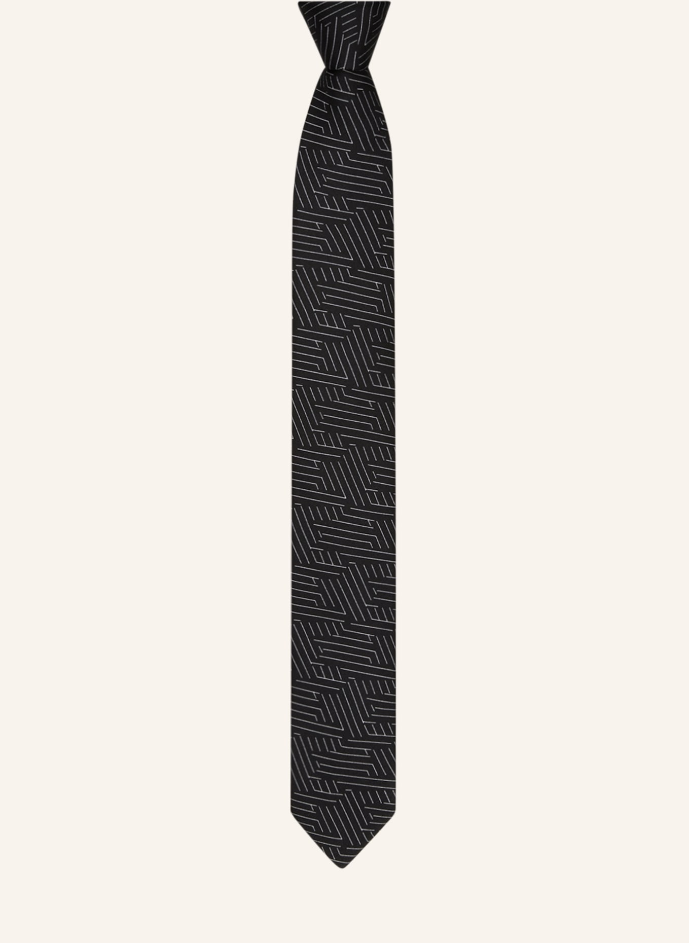 OLYMP Krawat, Kolor: CZARNY (Obrazek 2)