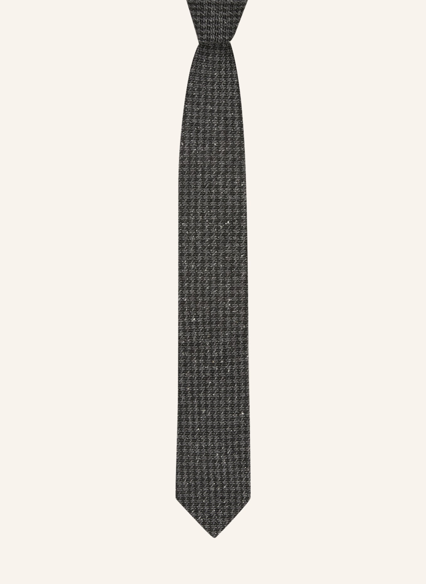 in grau Krawatte OLYMP schwarz/