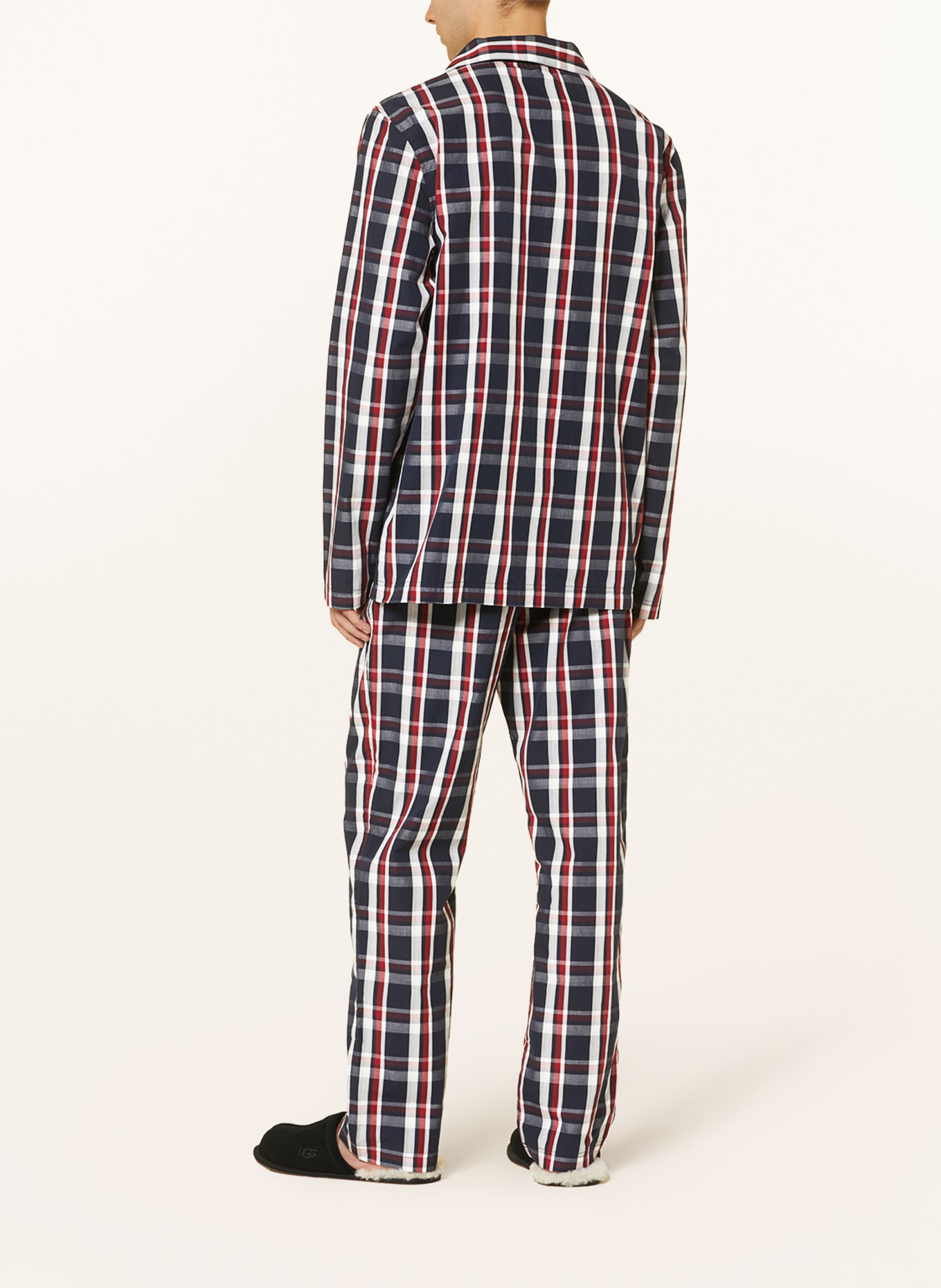 TOMMY HILFIGER Schlafanzug, Farbe: DUNKELBLAU/ WEISS/ DUNKELROT (Bild 3)