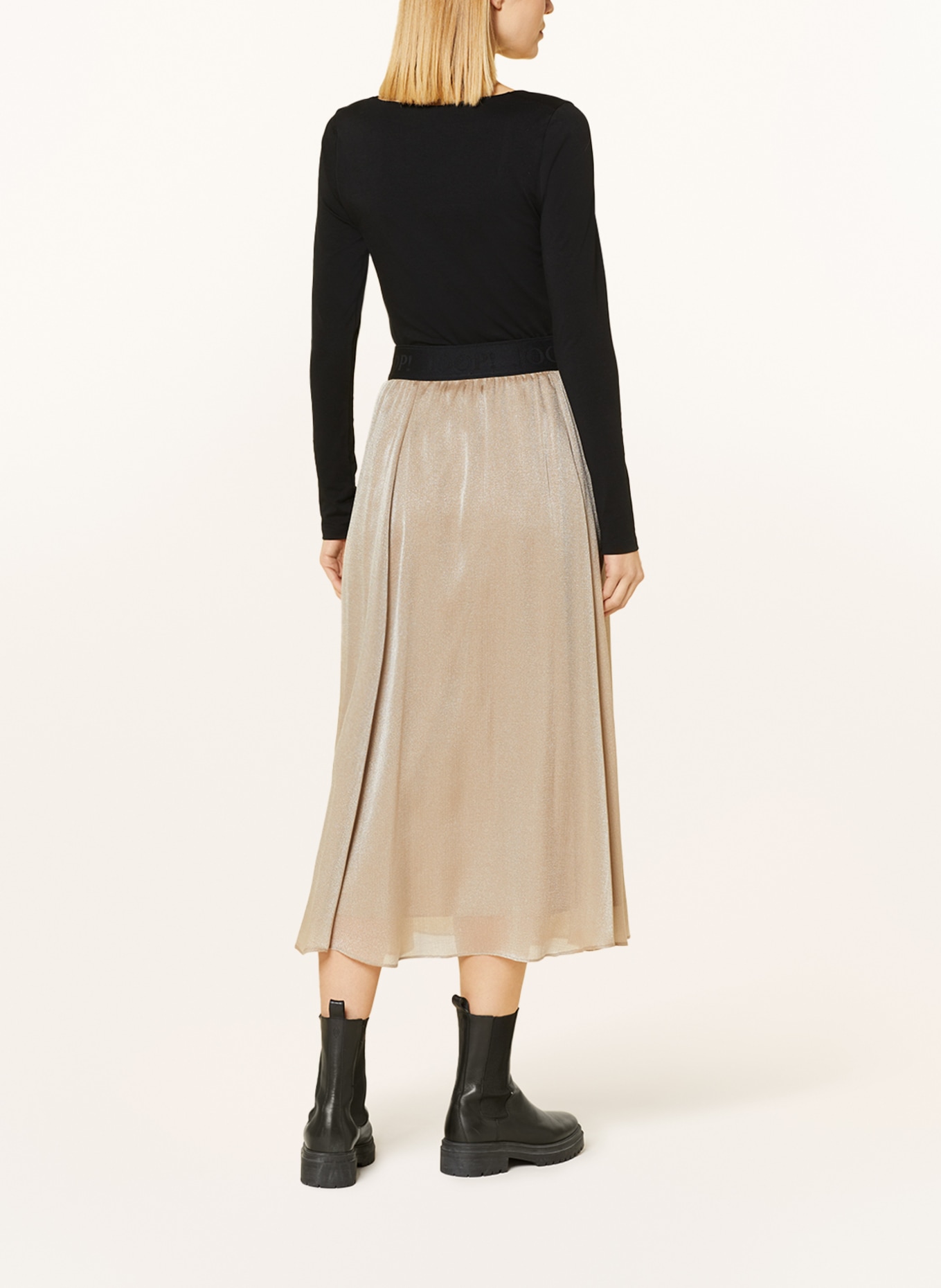 JOOP! Skirt, Color: BEIGE/ BLACK (Image 3)