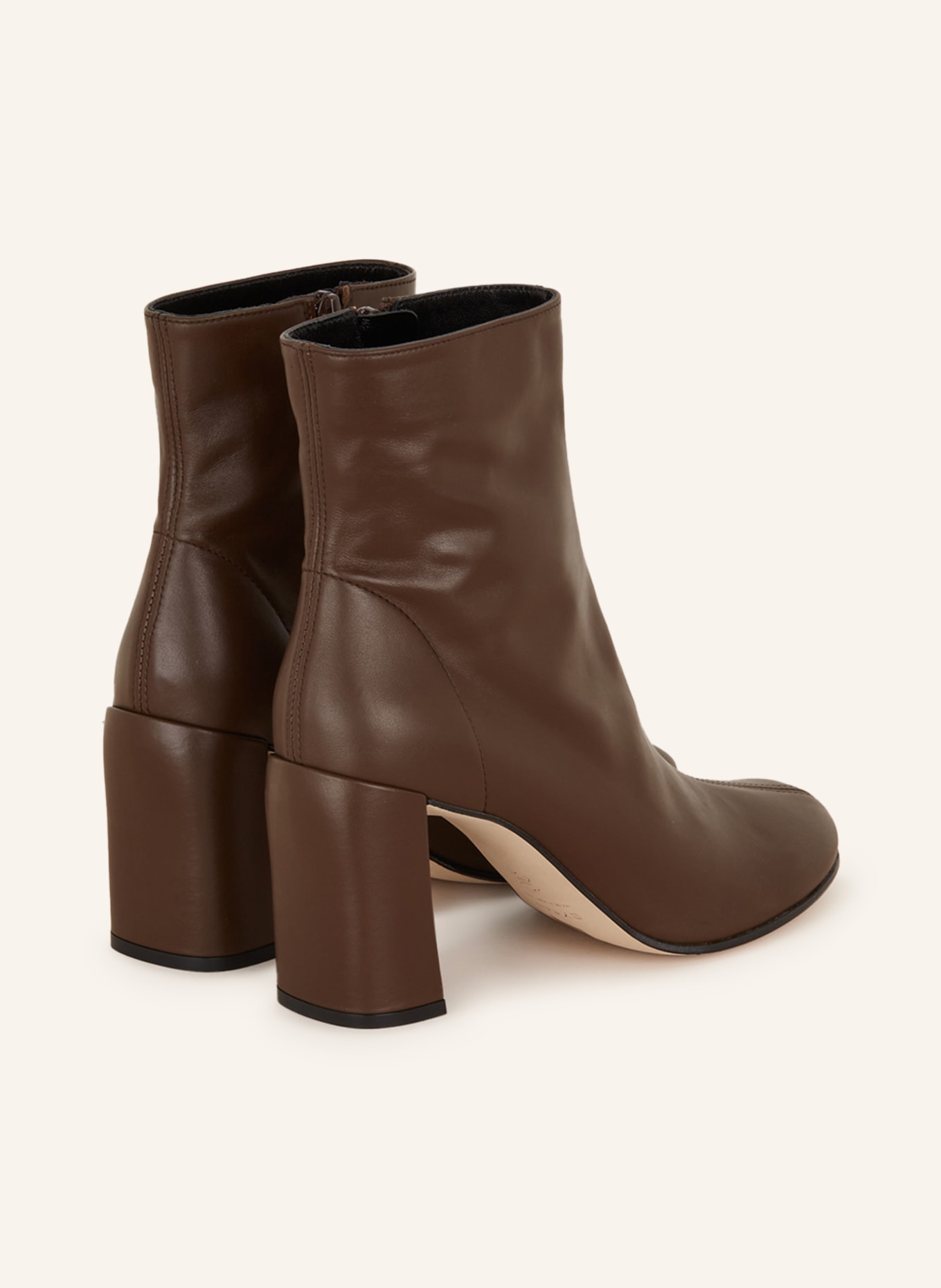 BY FAR Ankle boots VLADA, Color: DARK BROWN (Image 2)