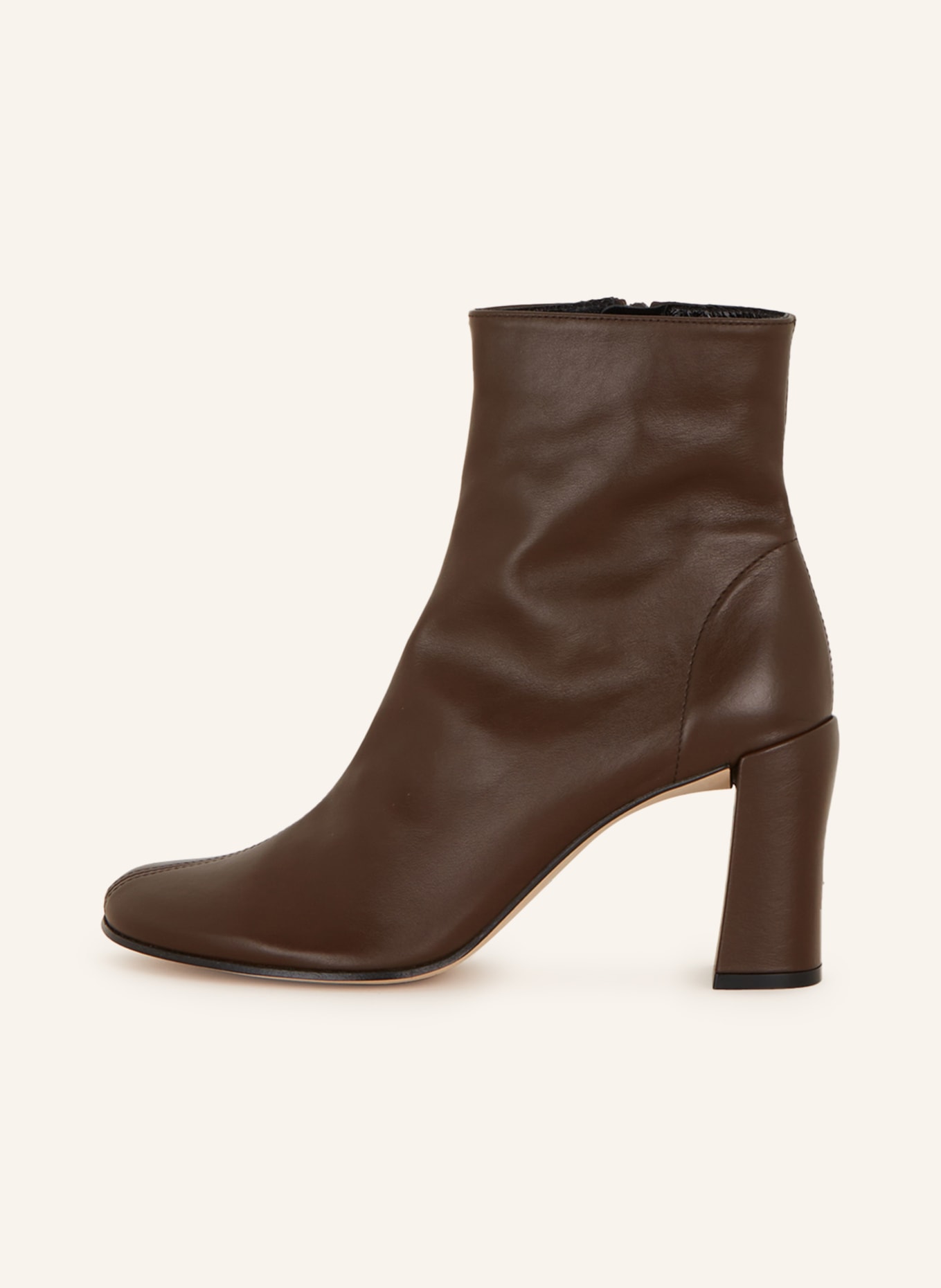 BY FAR Ankle boots VLADA, Color: DARK BROWN (Image 4)