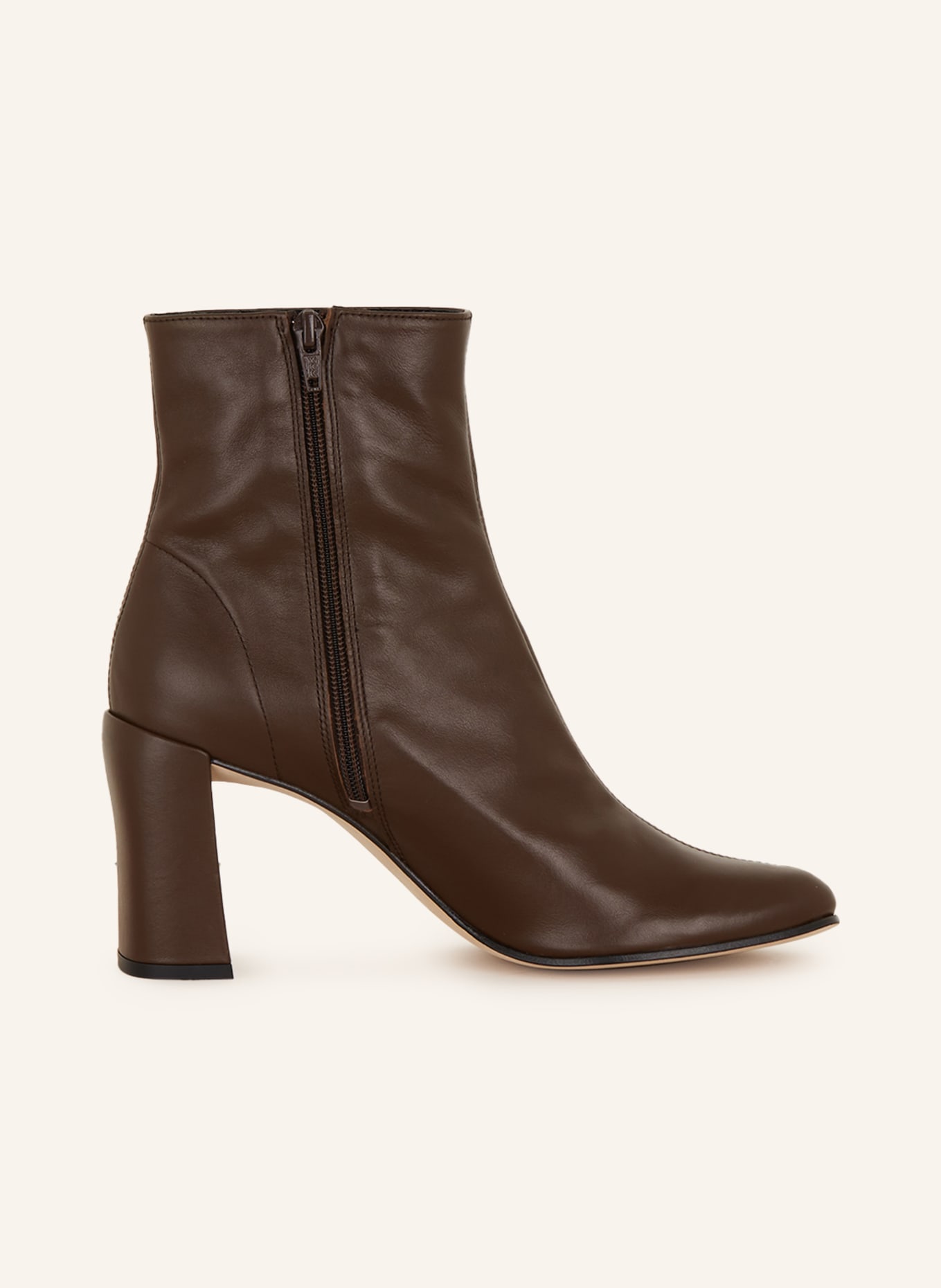 BY FAR Ankle boots VLADA, Color: DARK BROWN (Image 5)