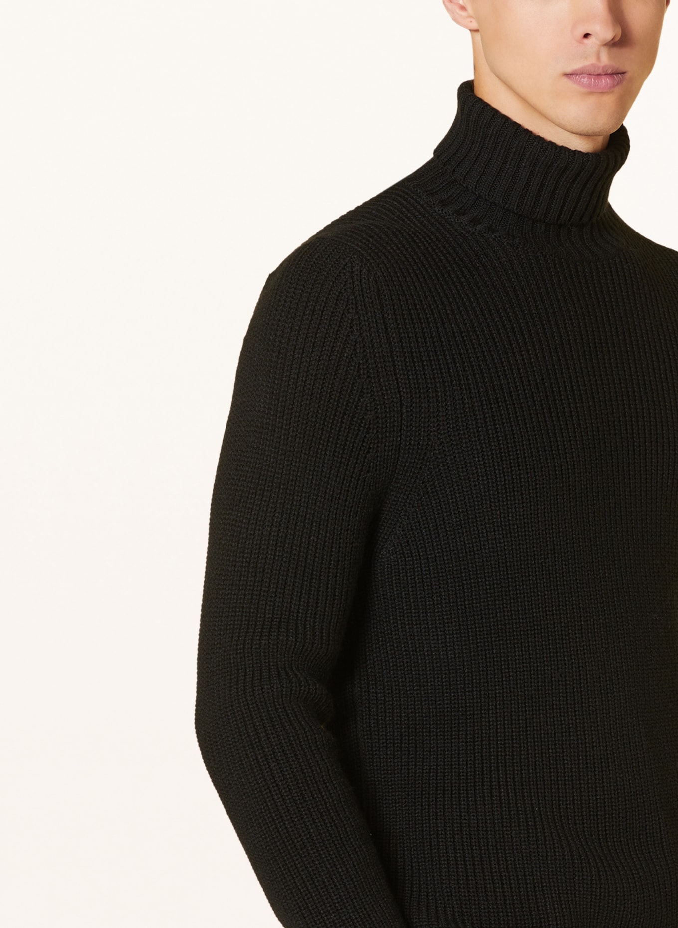 JOOP! JEANS Turtleneck sweater ORLIN, Color: BLACK (Image 4)
