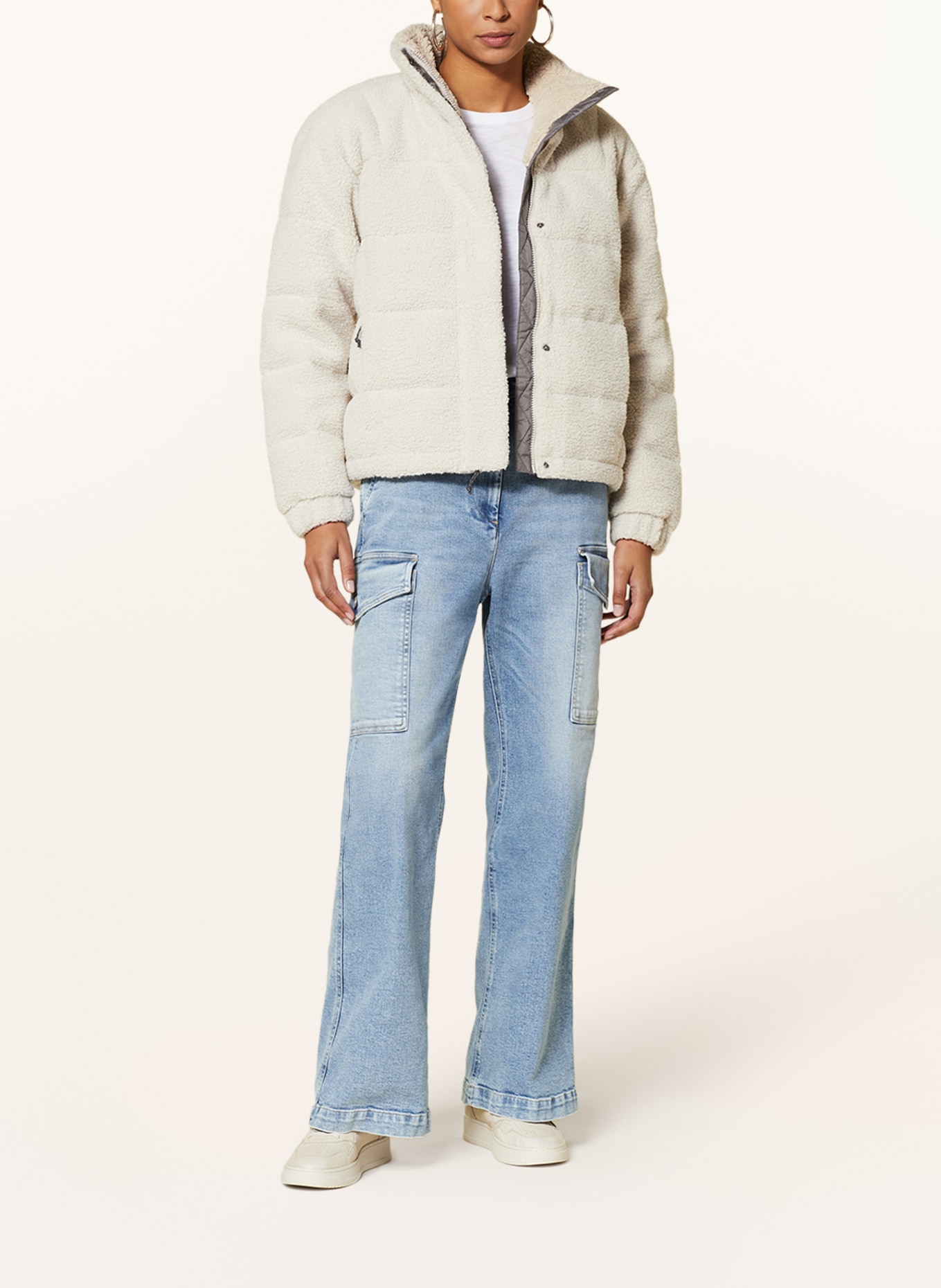 REPLAY Cargo jeans, Color: 011 SUPER LIGHT BLUE (Image 2)