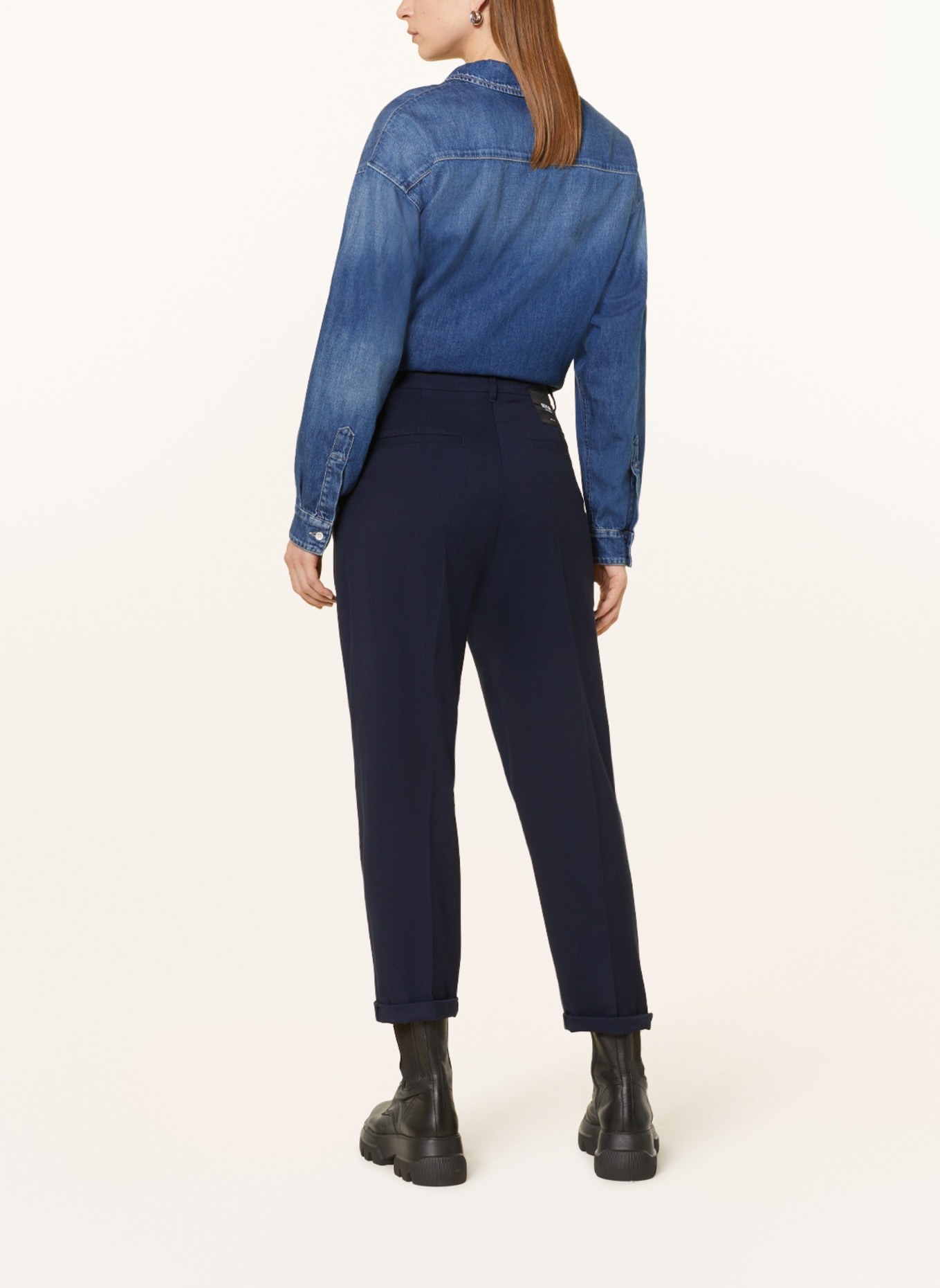 REPLAY Trousers, Color: DARK BLUE (Image 3)