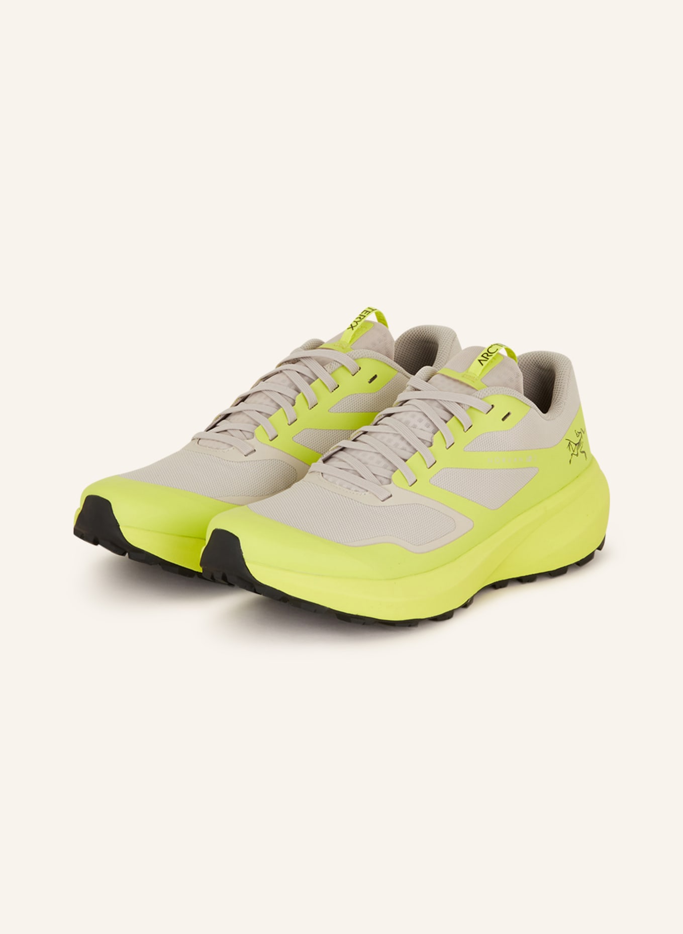 ARC'TERYX Trailrunning-Schuhe NORVAN LD 3, Farbe: NEONGELB/ CREME (Bild 1)