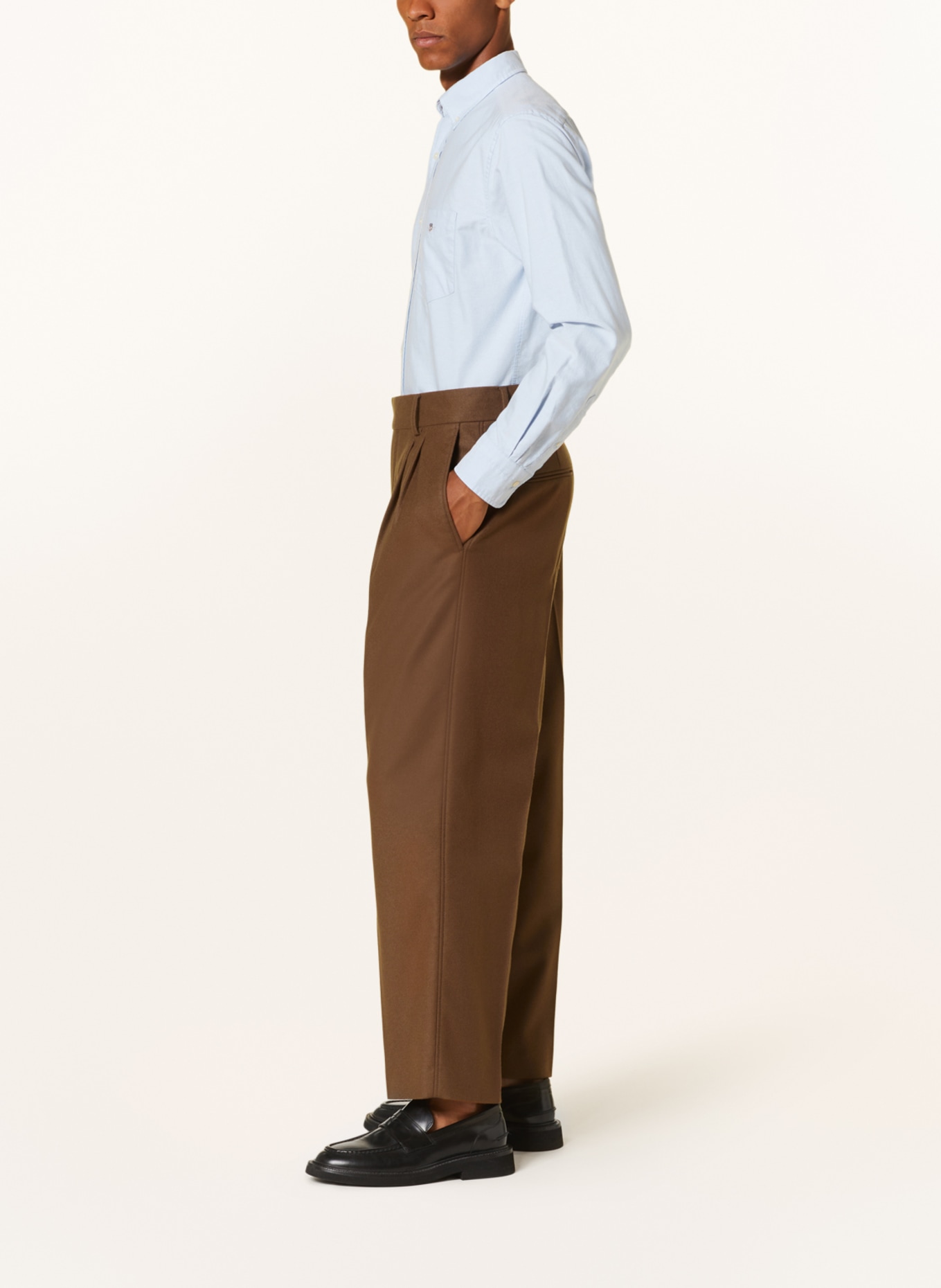 TIGER OF SWEDEN Oblekové kalhoty TATUM Regular Fit, Barva: 1L8 Dark Honey (Obrázek 5)