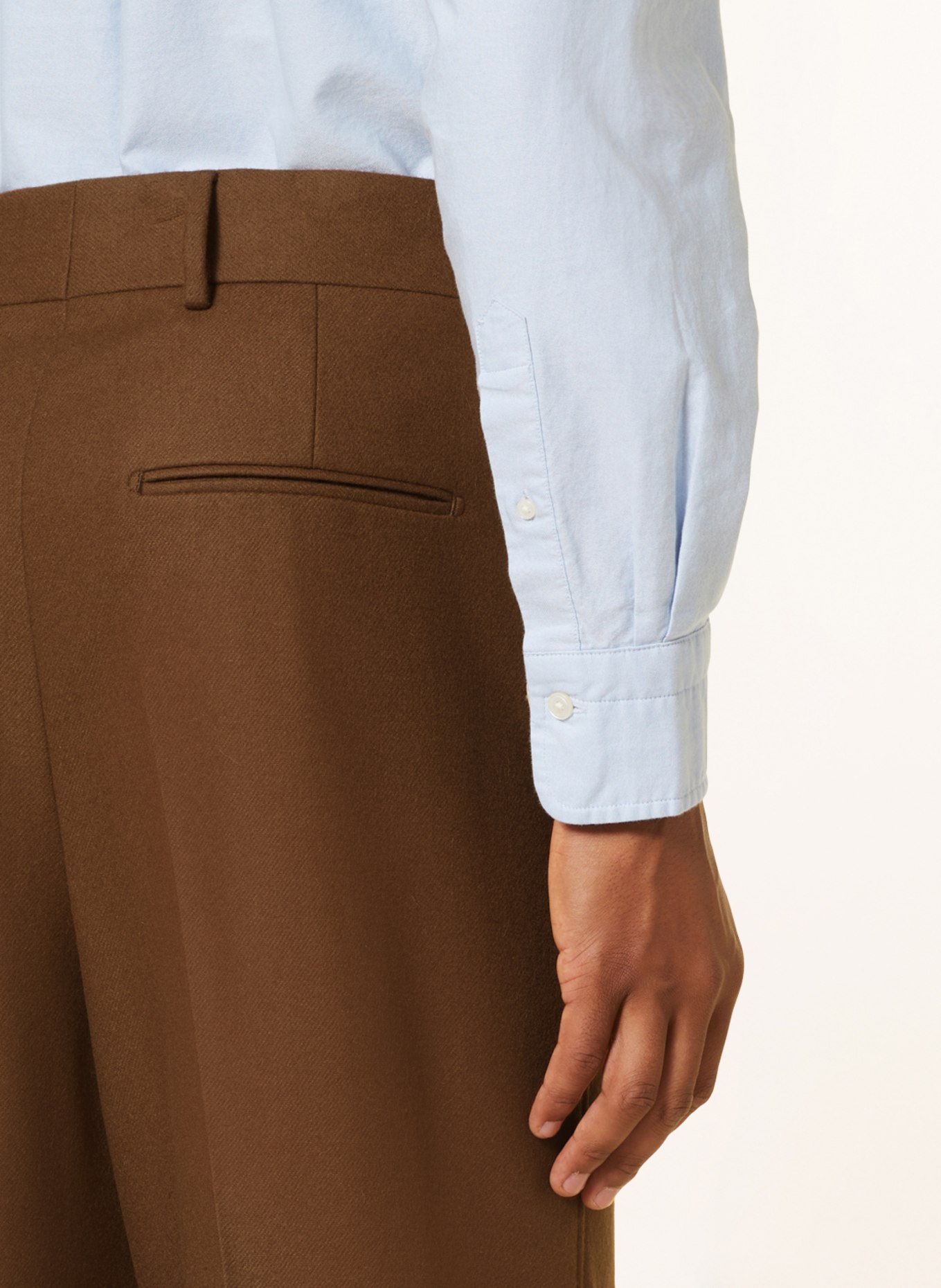TIGER OF SWEDEN Oblekové kalhoty TATUM Regular Fit, Barva: 1L8 Dark Honey (Obrázek 6)