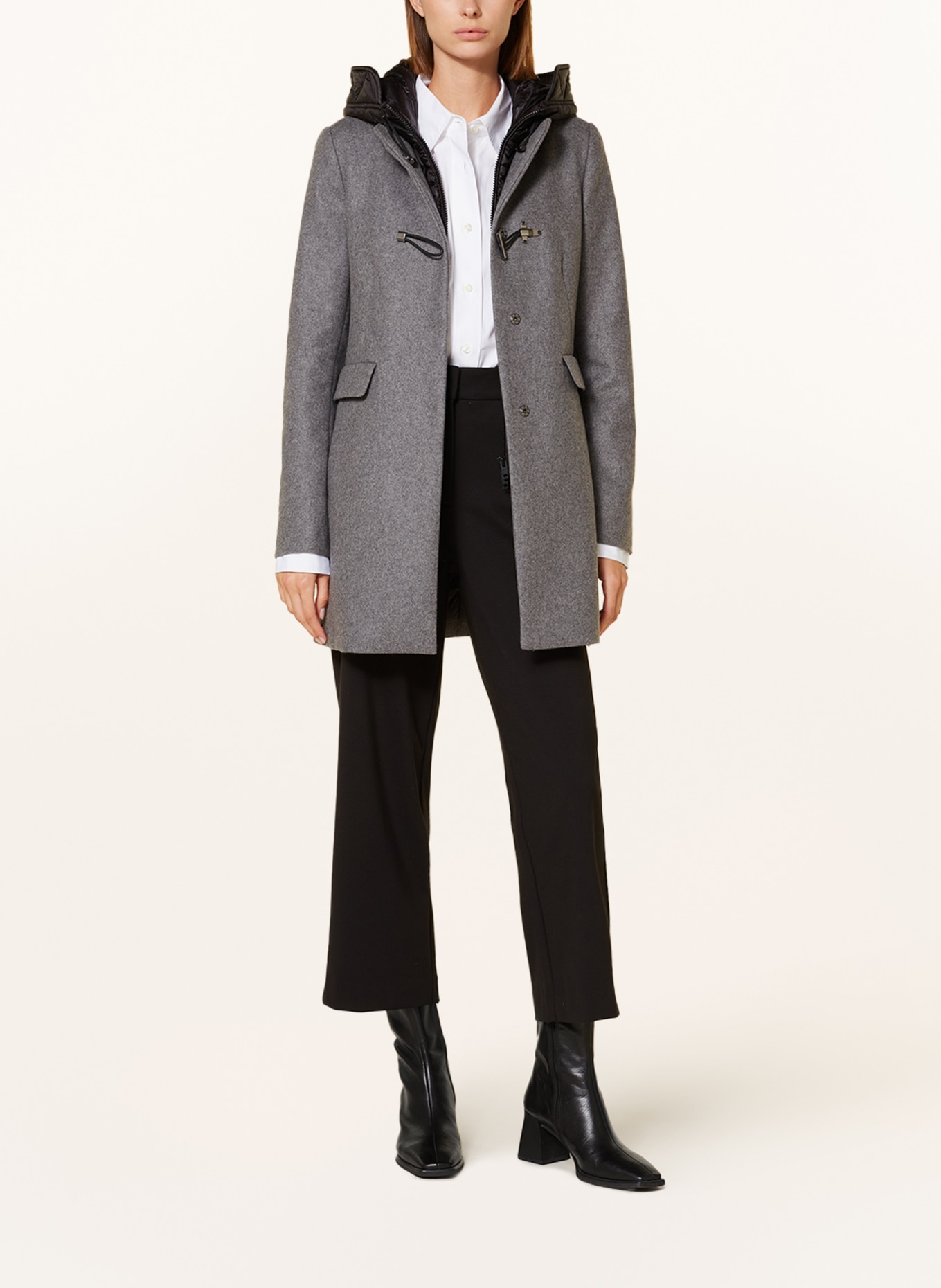 Fay Wool coat, Color: GRAY (Image 2)