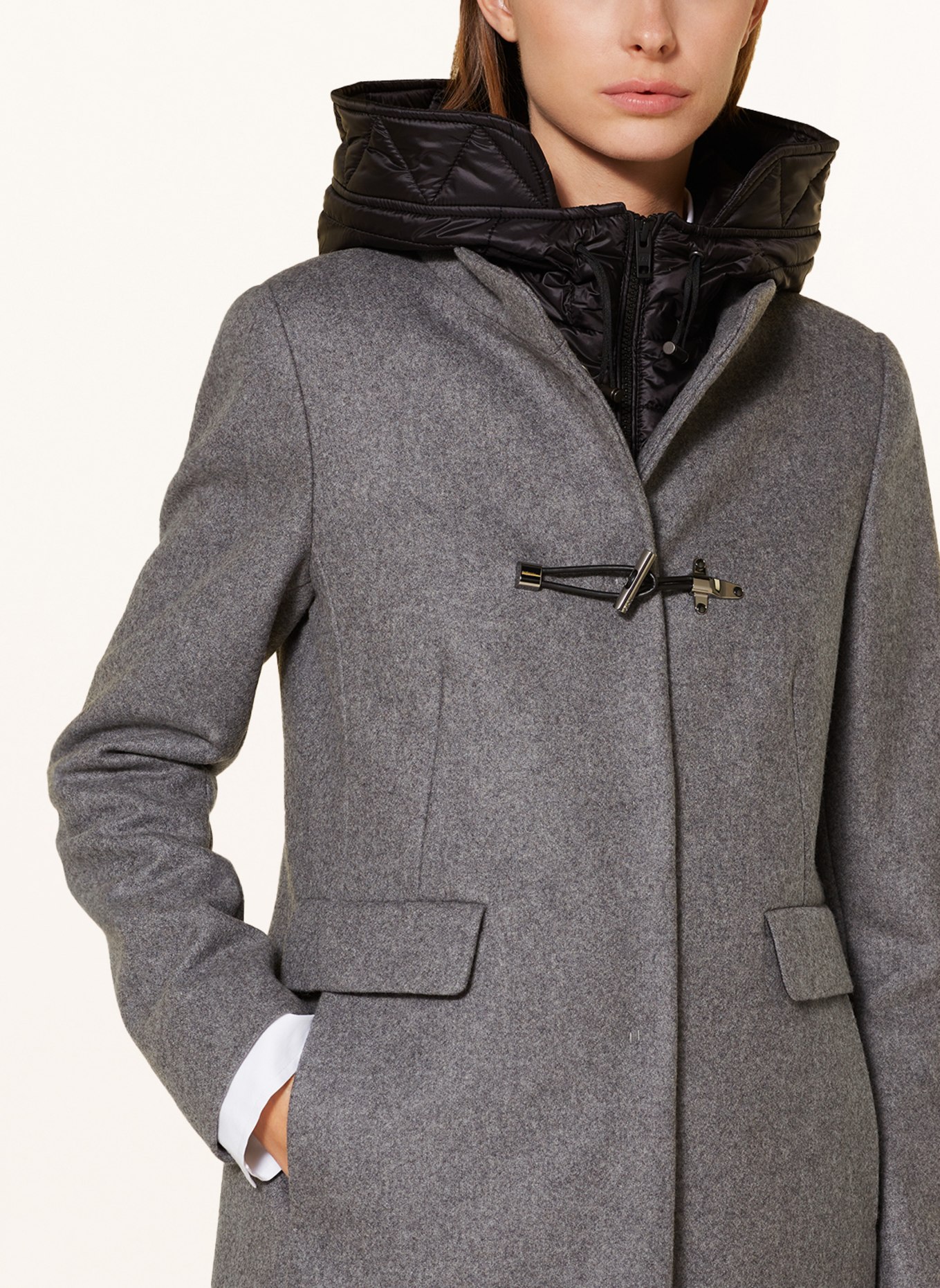 Fay Wool coat, Color: GRAY (Image 5)