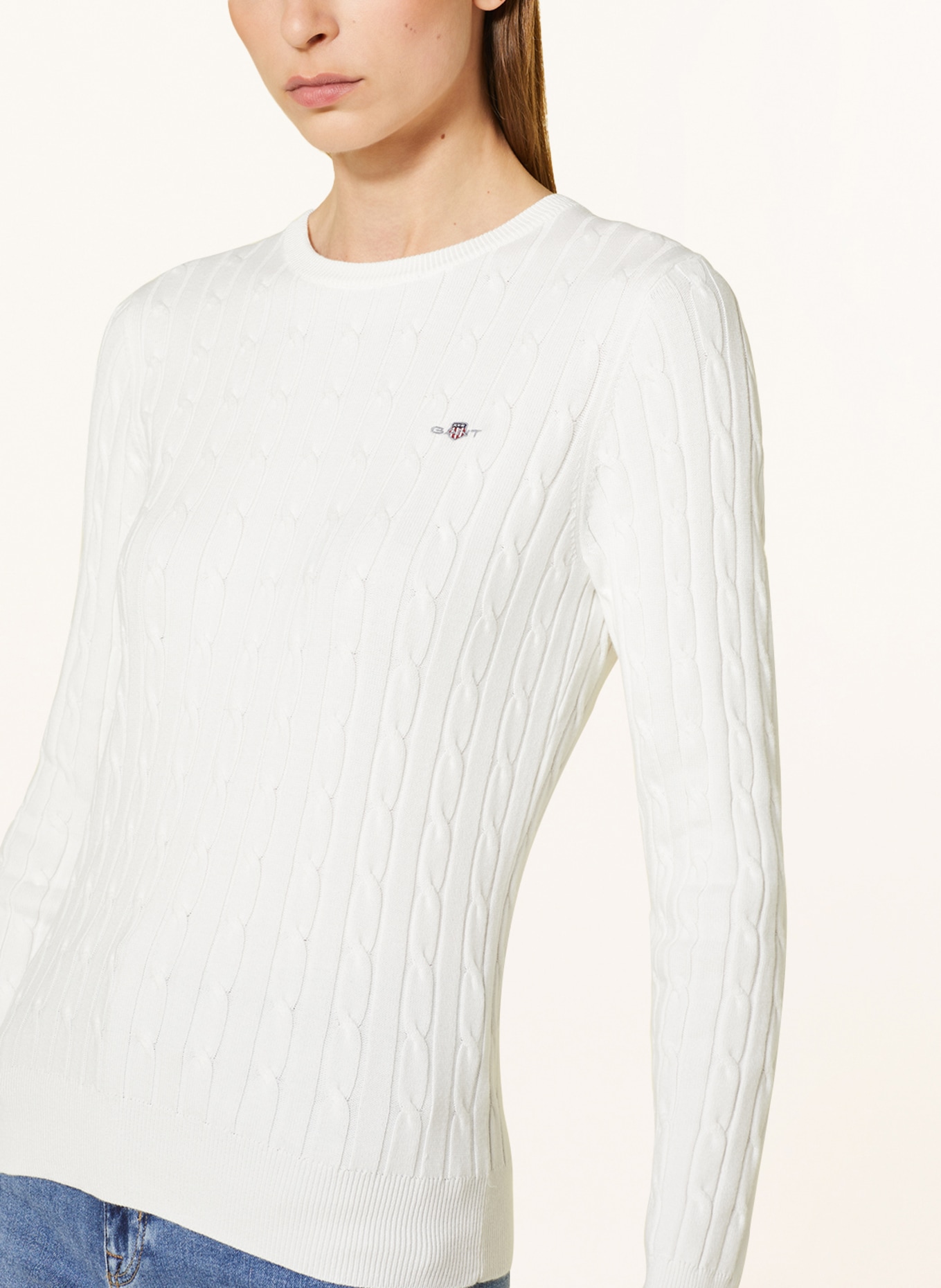 GANT Sweater, Color: WHITE (Image 4)