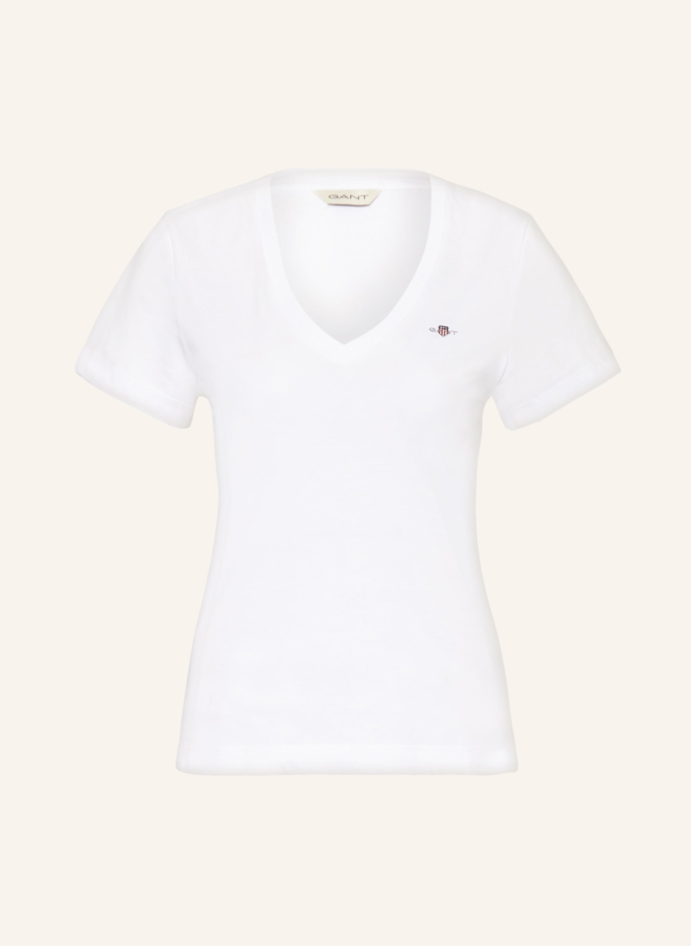 GANT T-shirt, Color: WHITE (Image 1)