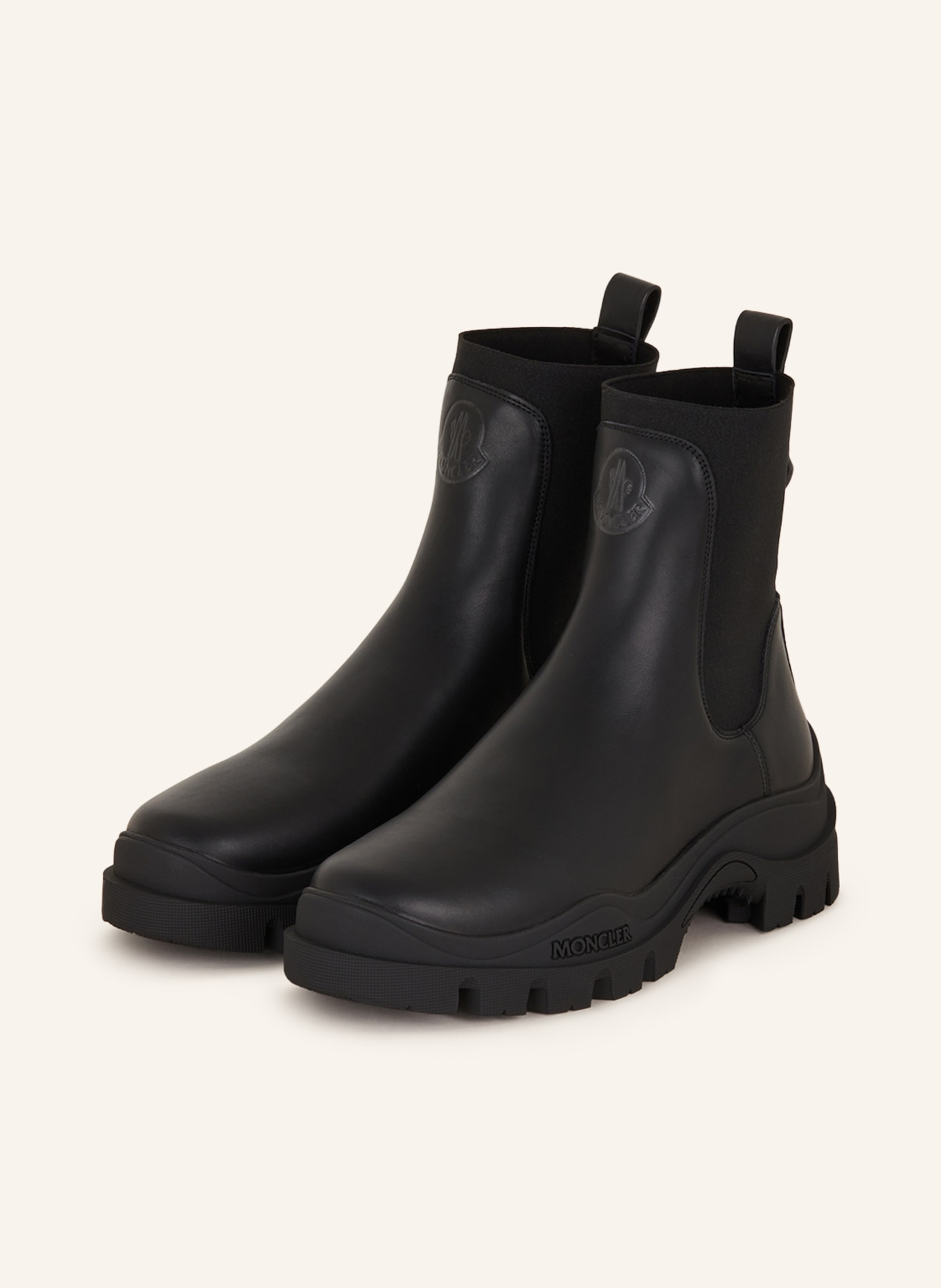 MONCLER Chelsea-Boots LARUE, Farbe: SCHWARZ (Bild 1)
