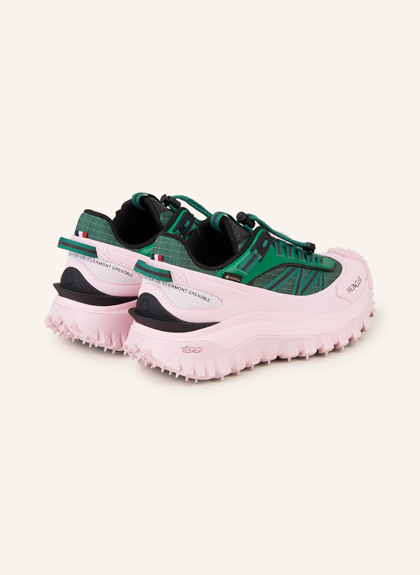 MONCLER Sneakers TRAILGRIP GTX, Color: PINK/ GREEN (Image 2)