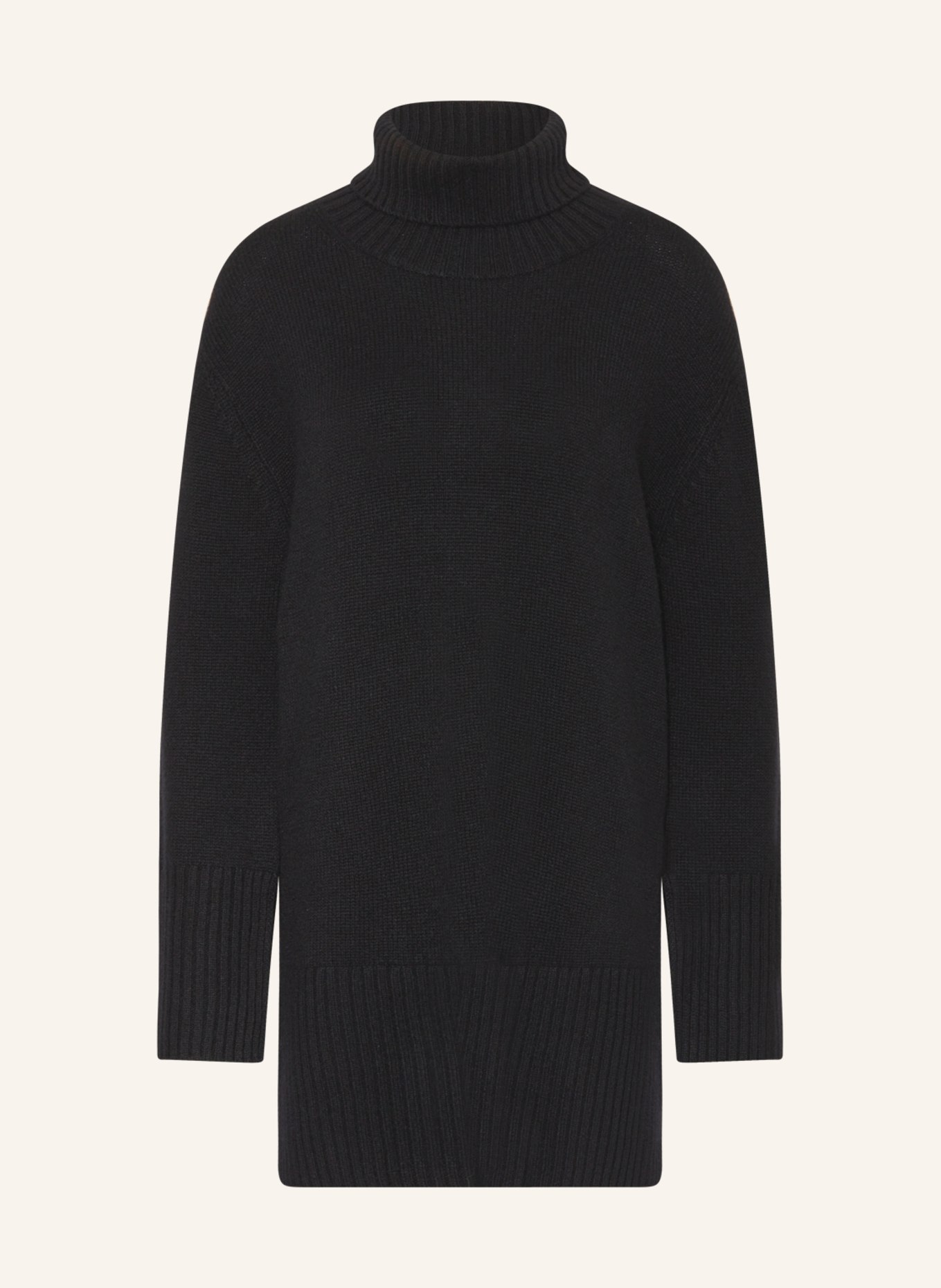 (THE MERCER) N.Y. Turtleneck sweater in cashmere, Color: BLACK (Image 1)