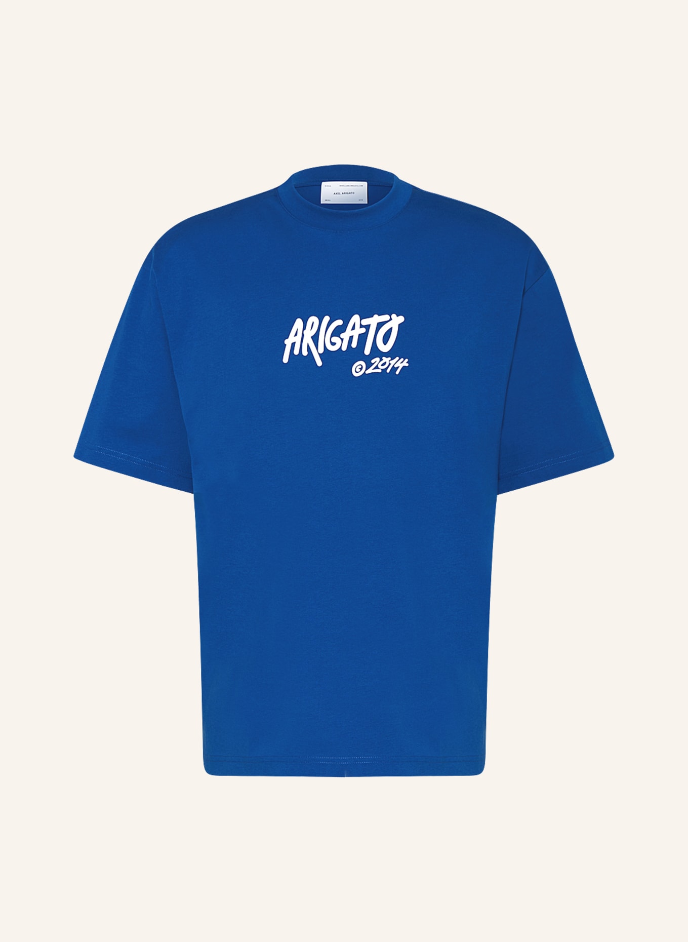 AXEL ARIGATO T-shirt ARIGATO, Kolor: NIEBIESKI/ BIAŁY (Obrazek 1)