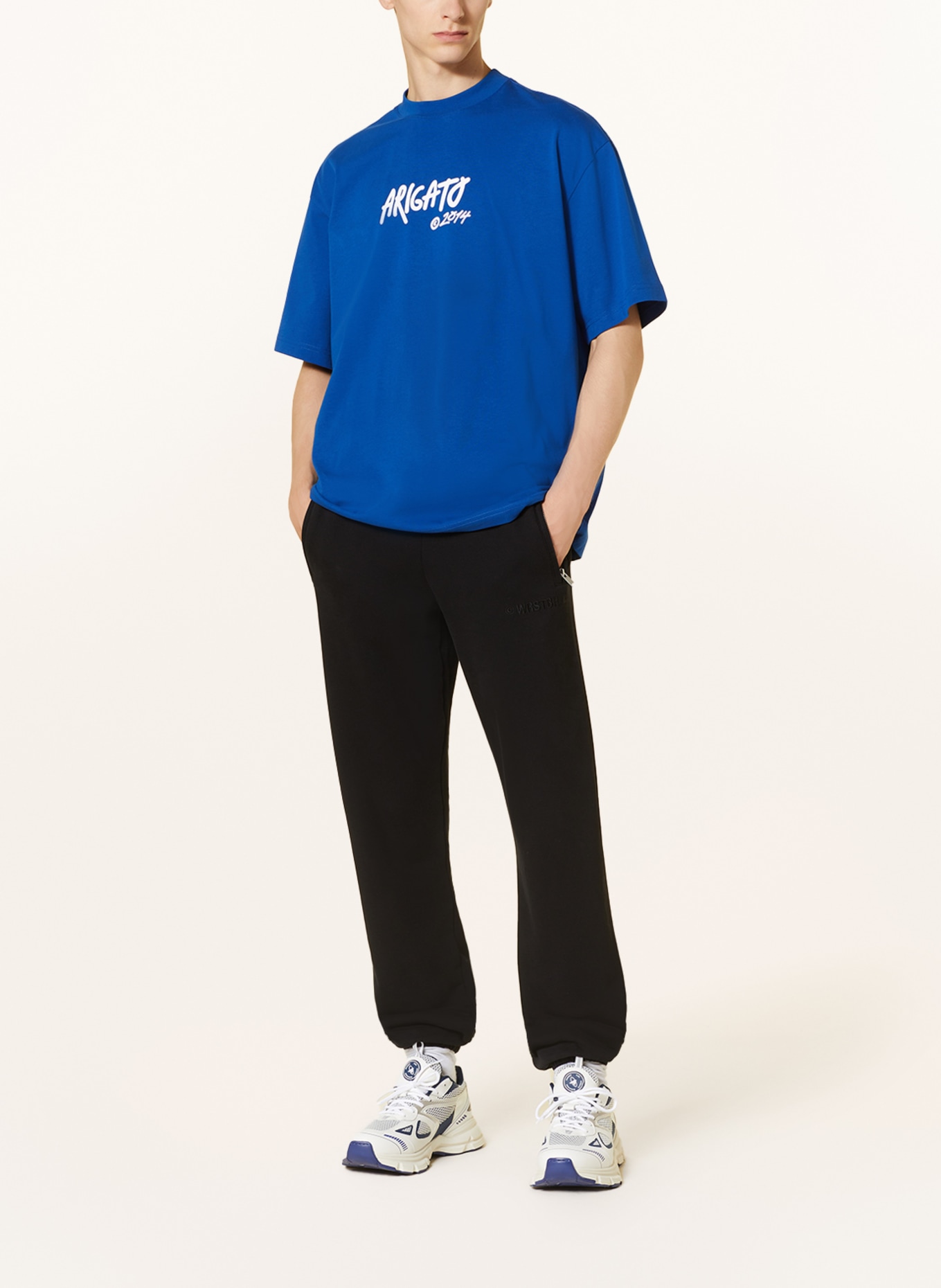 AXEL ARIGATO T-Shirt ARIGATO, Farbe: BLAU/ WEISS (Bild 2)