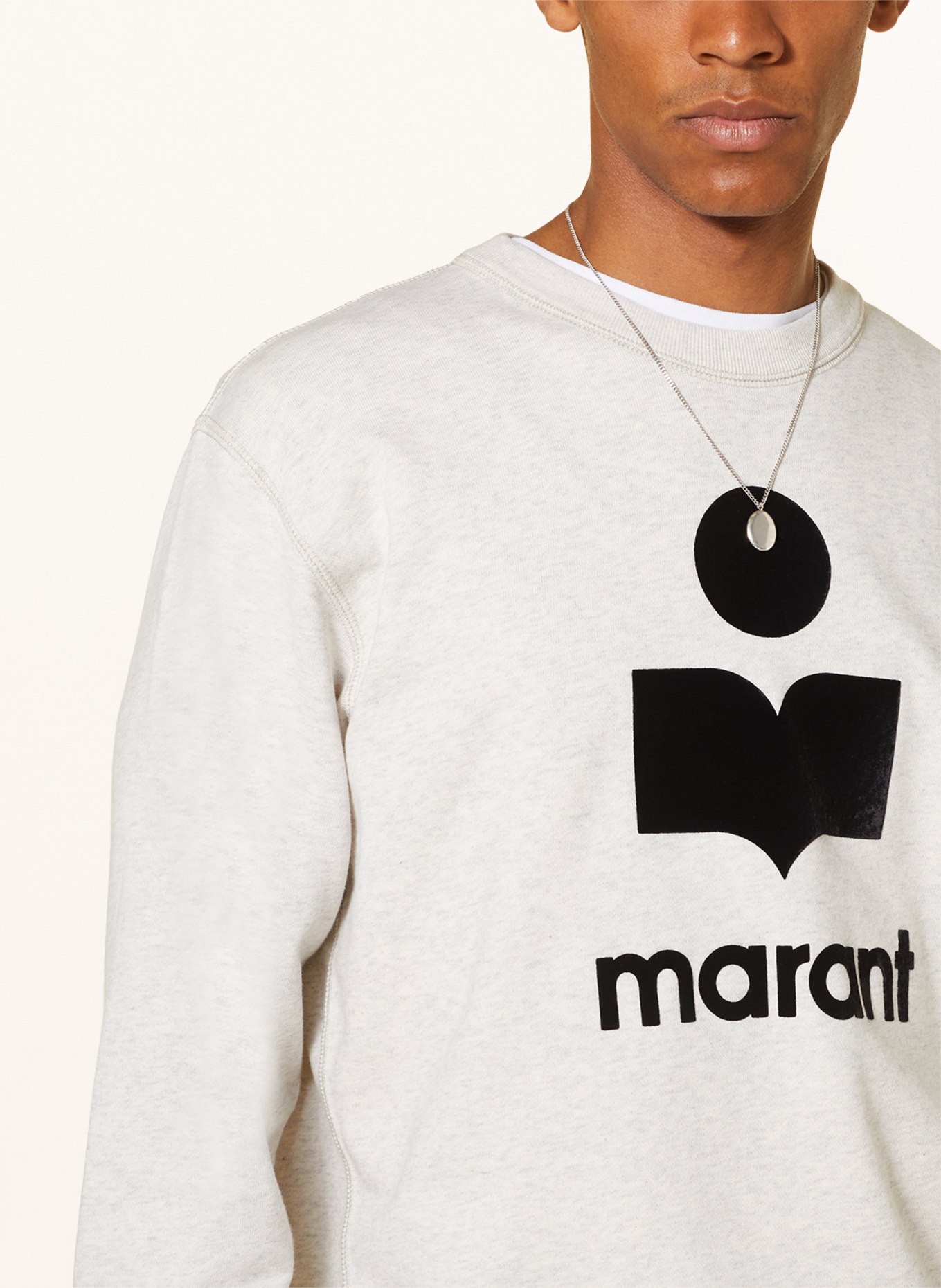 ISABEL MARANT Sweatshirt MIKOY, Color: ECRU (Image 4)
