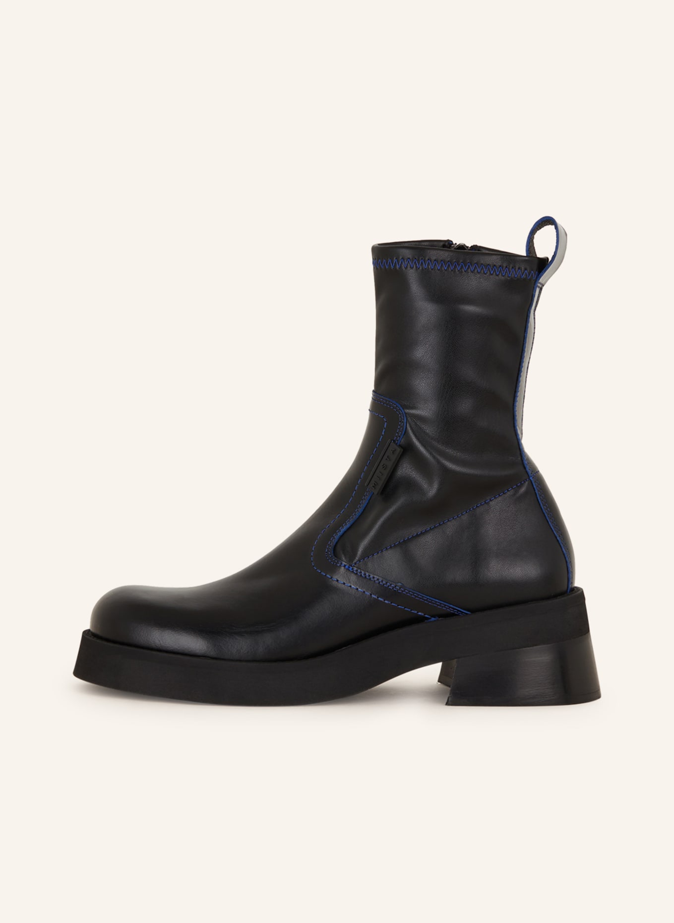 MIISTA Boots OLIANA, Color: BLACK/ BLUE (Image 4)