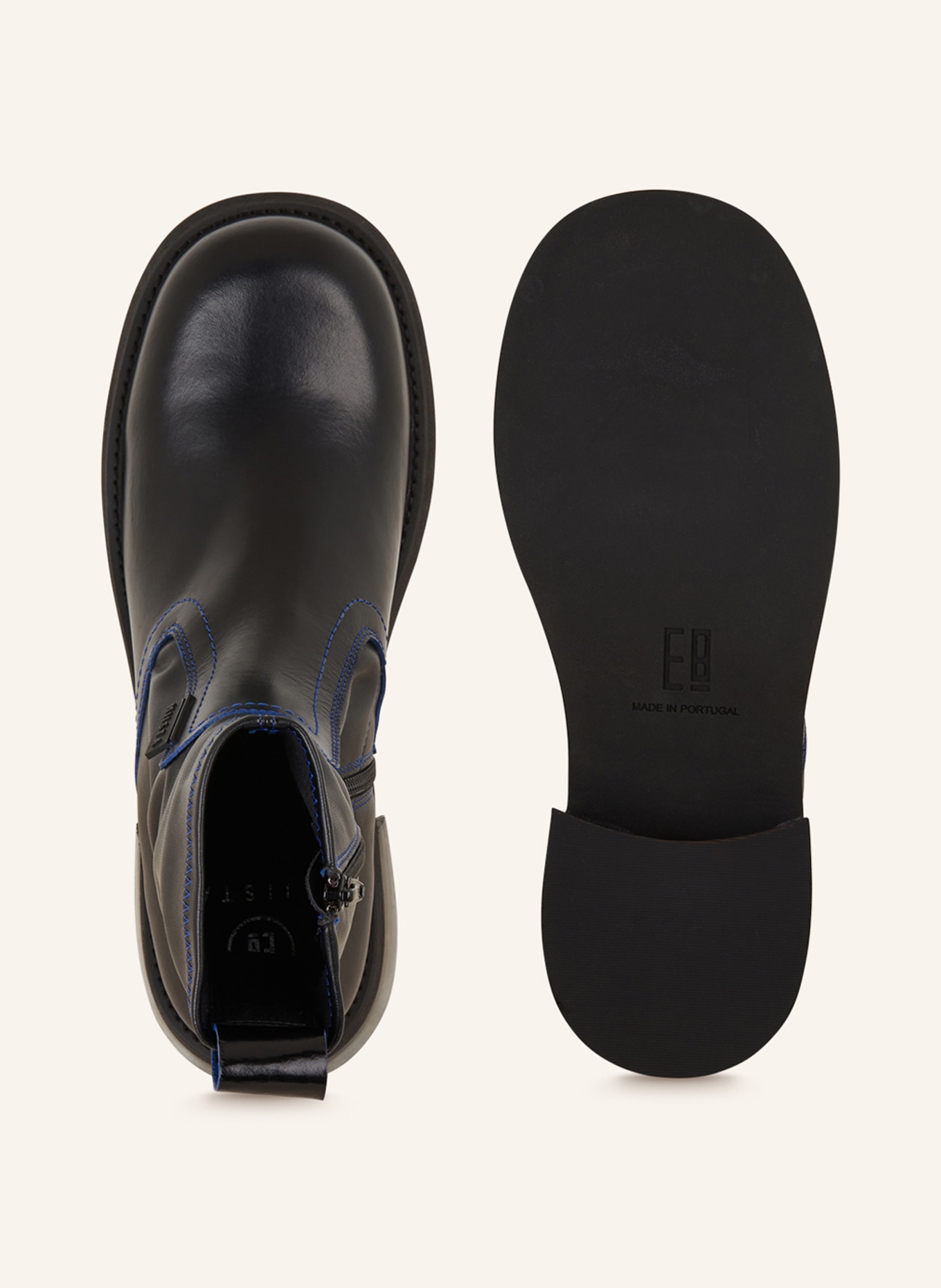 MIISTA Boots OLIANA, Color: BLACK/ BLUE (Image 6)