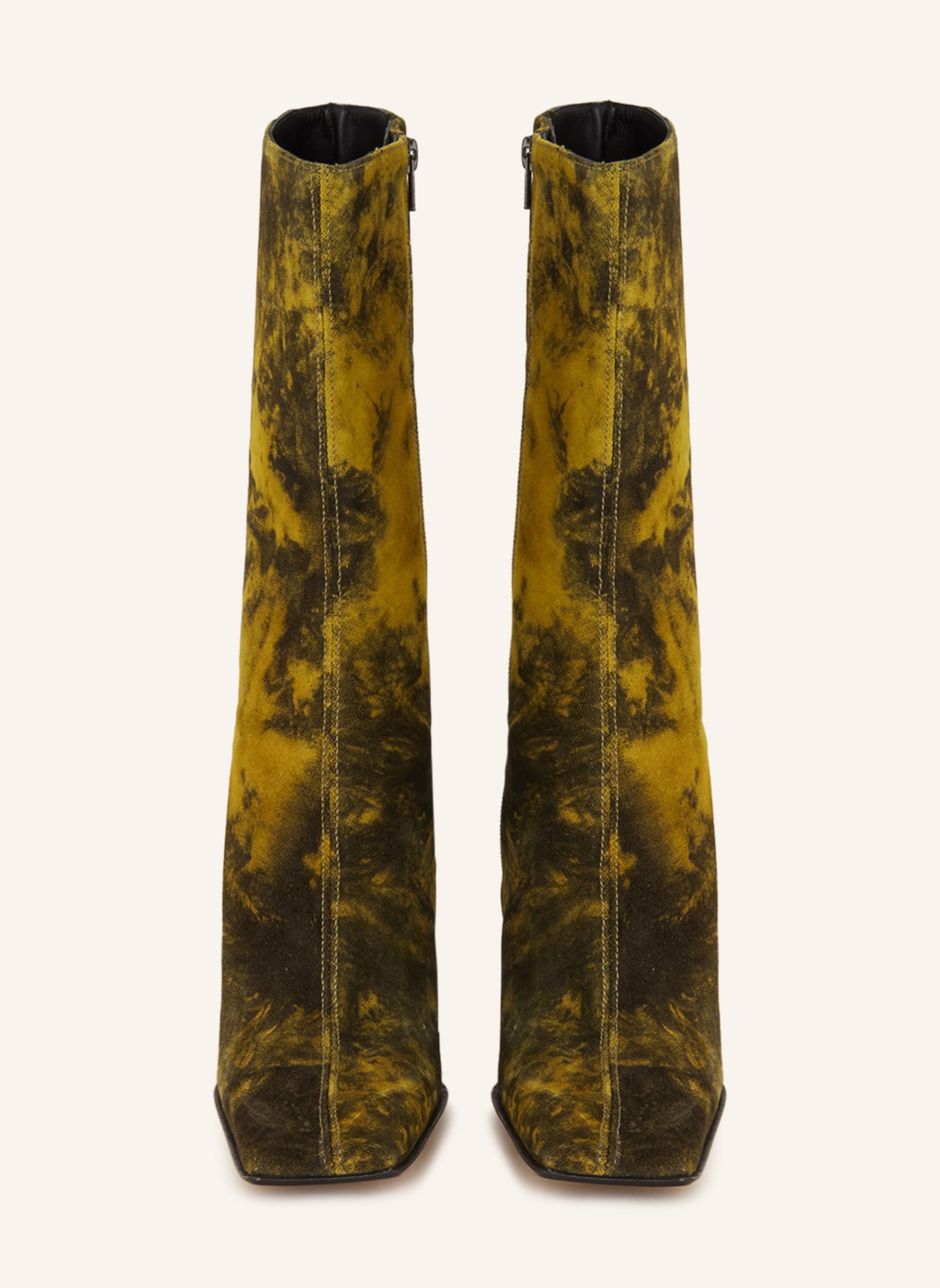 MIISTA Stiefel NOOR In Schwarz Gelb