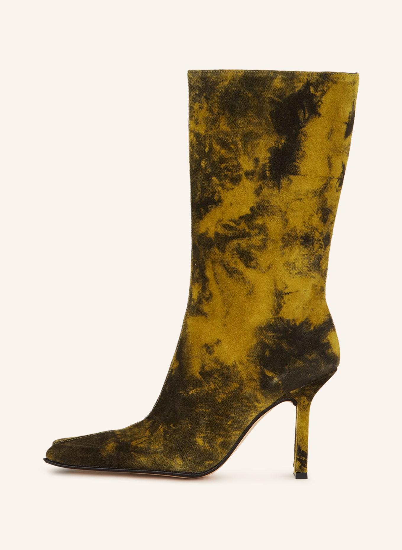 MIISTA Boots NOOR, Color: BLACK/ YELLOW (Image 4)