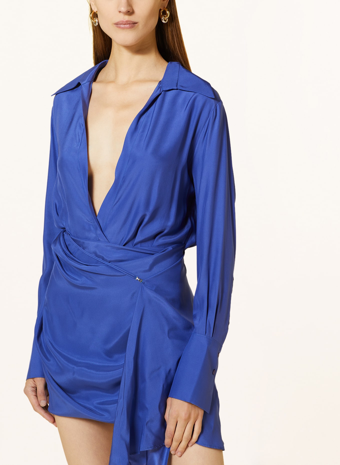 GAUGE81 Dress GRAVIA: PURPLE