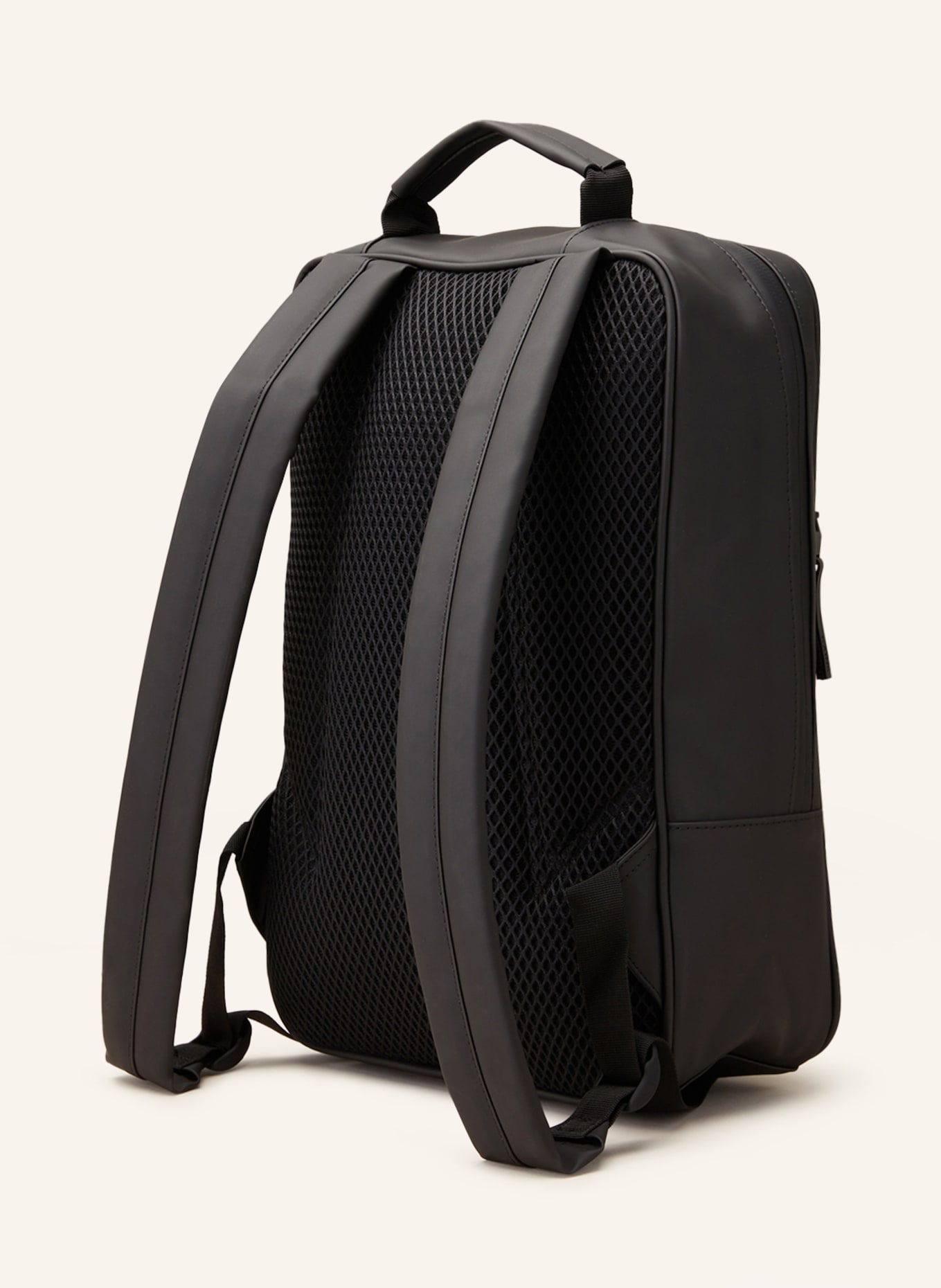 RAINS Backpack BOOK with laptop compartment, Color: BLACK (Image 2)